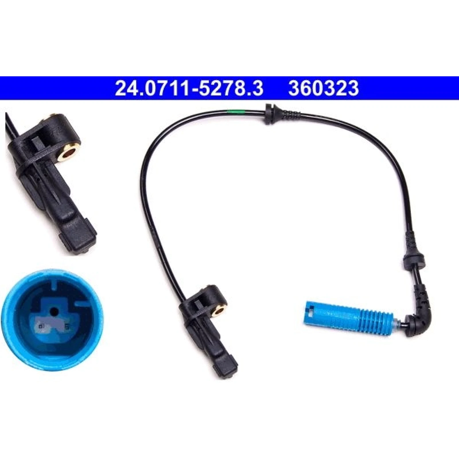 ATE ABS Sensor 24.0711-5278.3