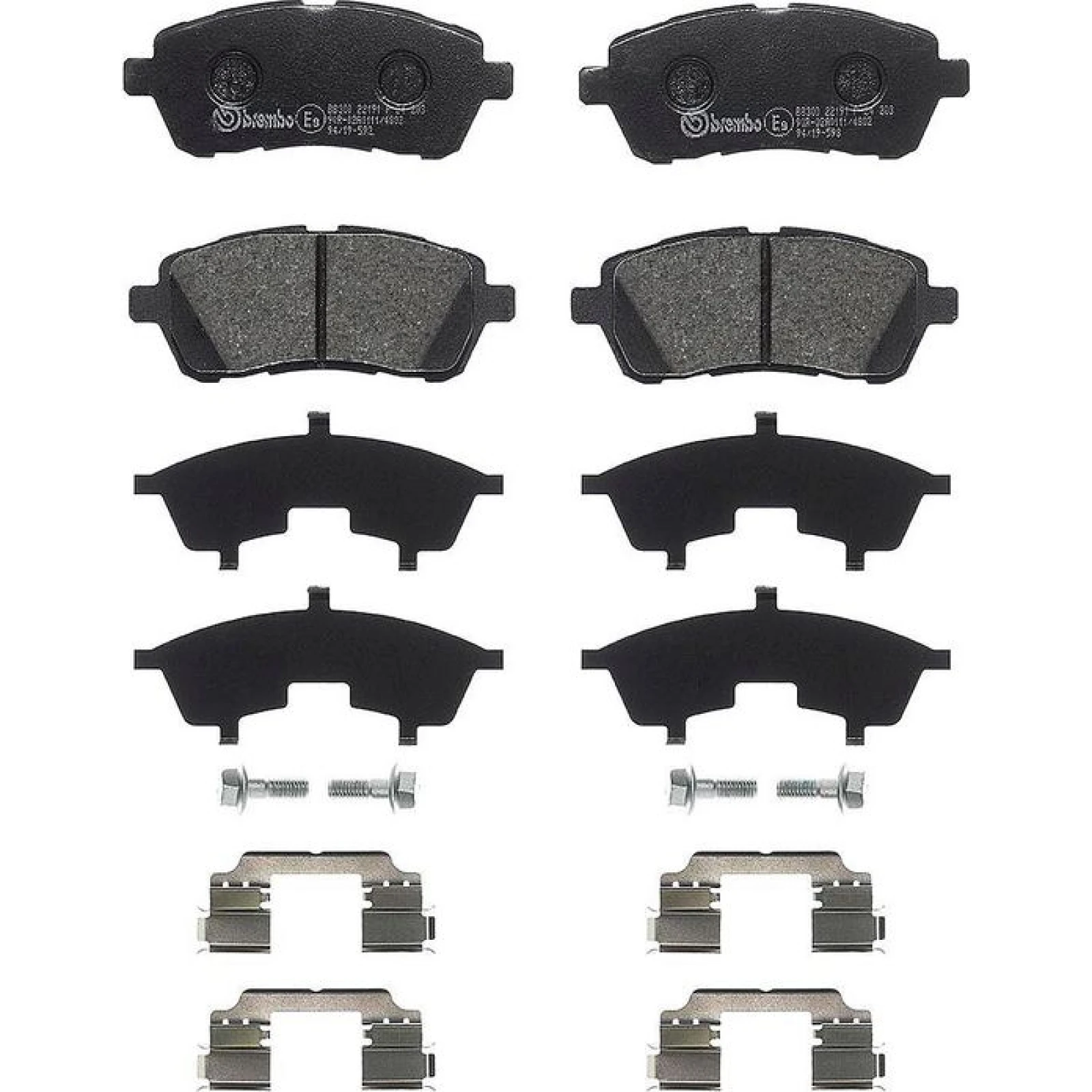 BREMBO Bremsklötze VA P 24 203