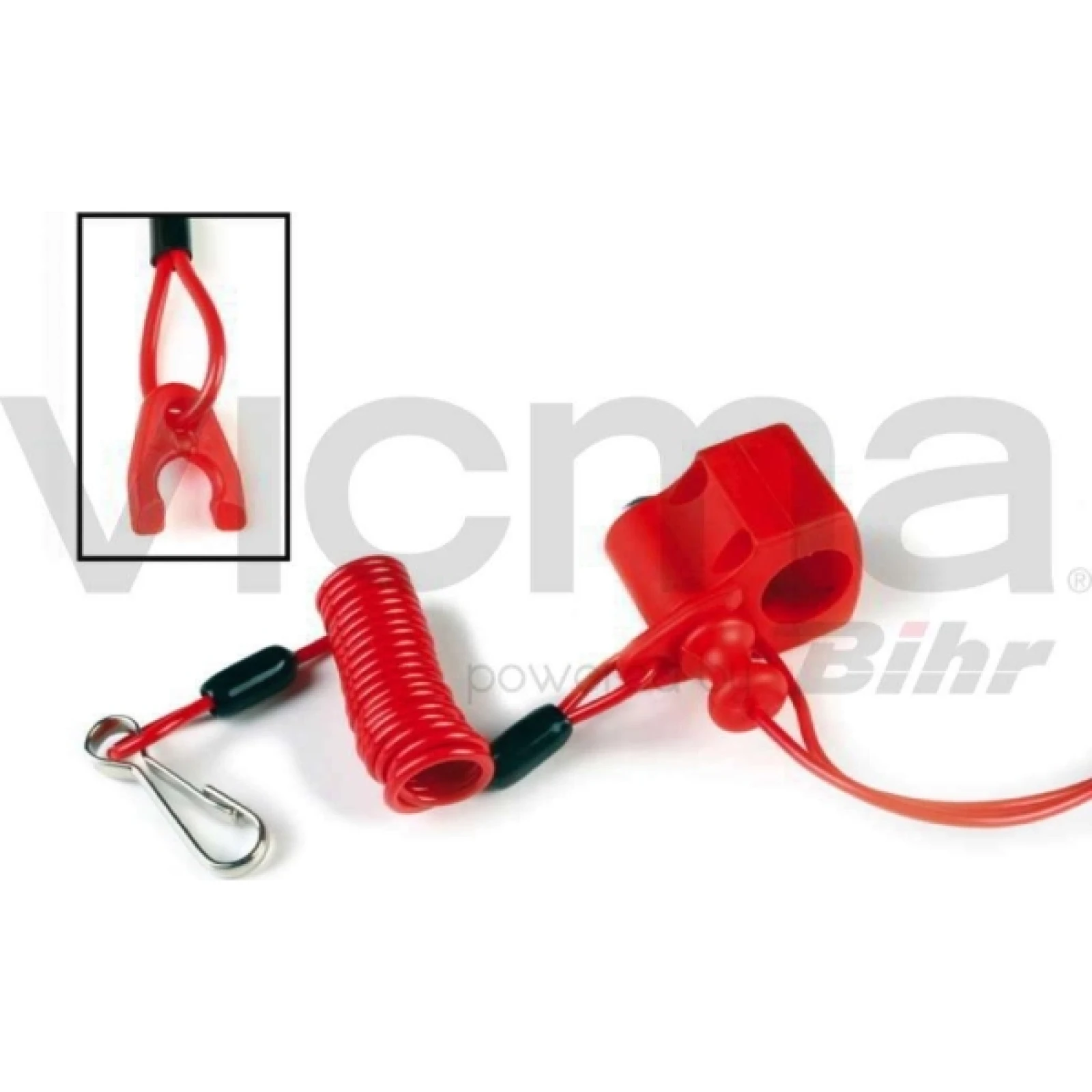 Motorzündschalter. Rot 159RJ