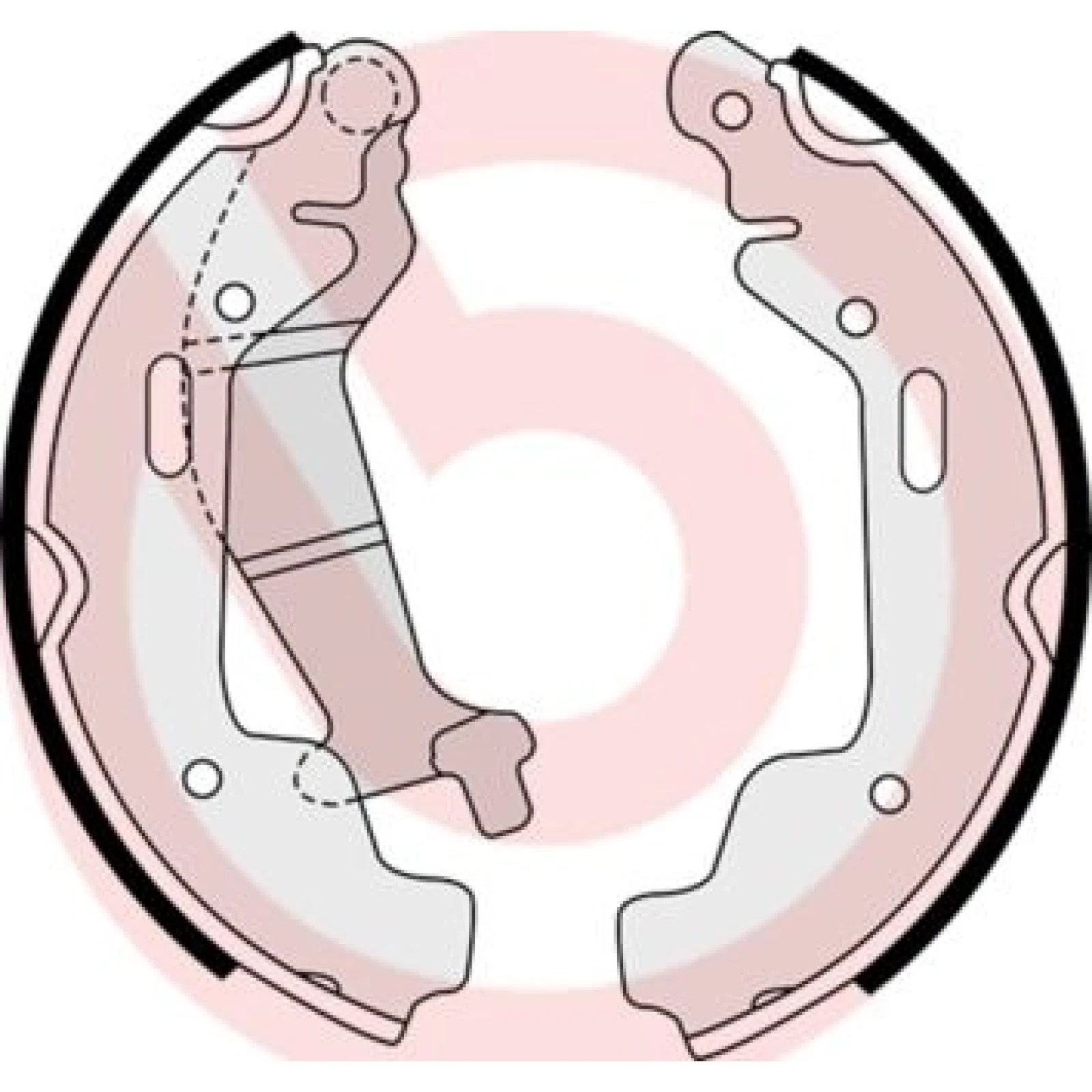 Bremsbackensatz HA S 59 516