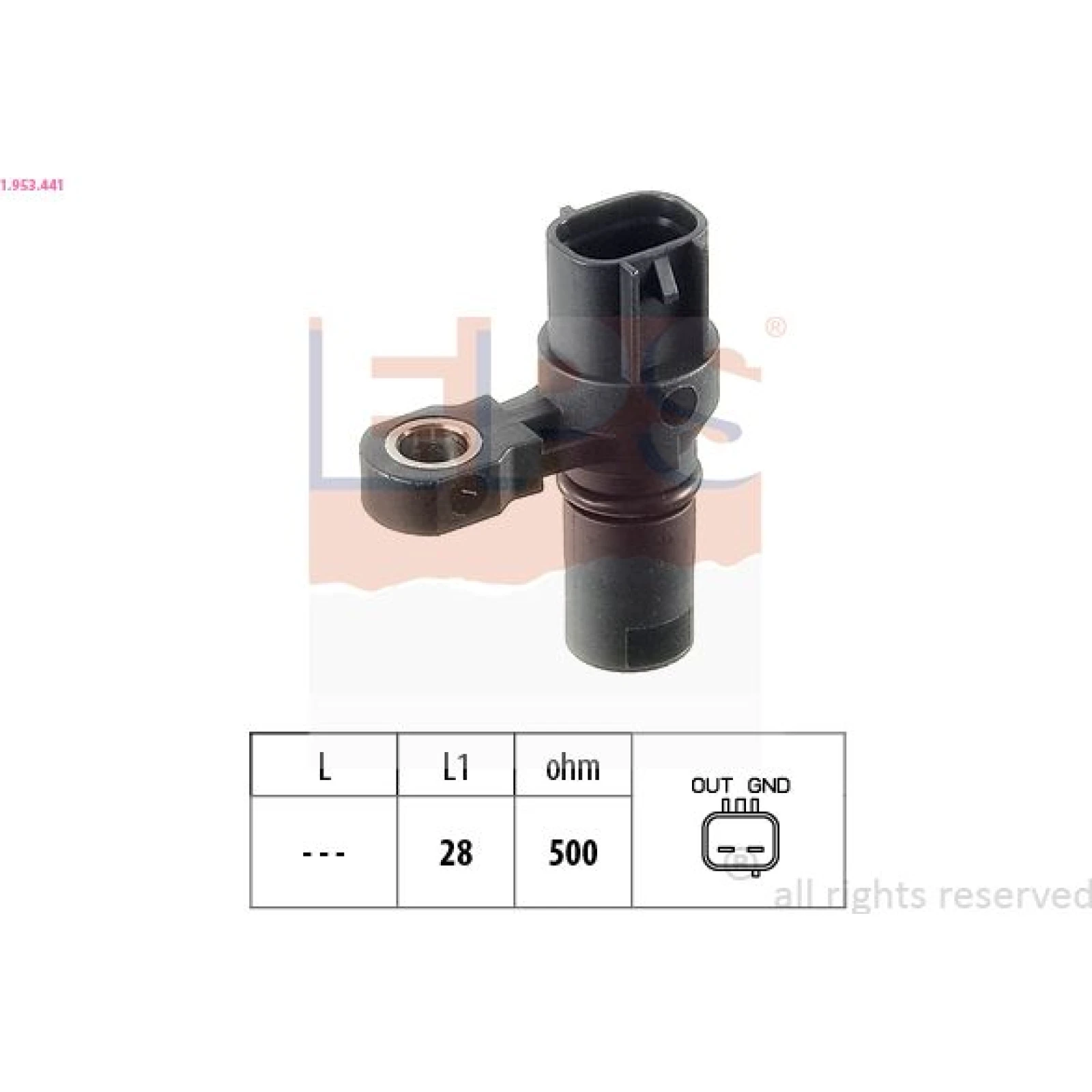 EPS Geschwindigkeitssensor 1.953.441