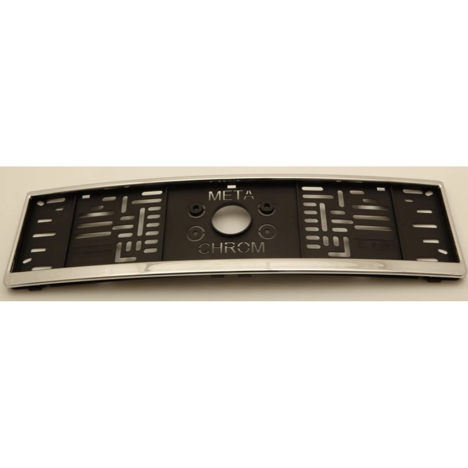 Kennzeichenhalter gebogen einzeili MC302