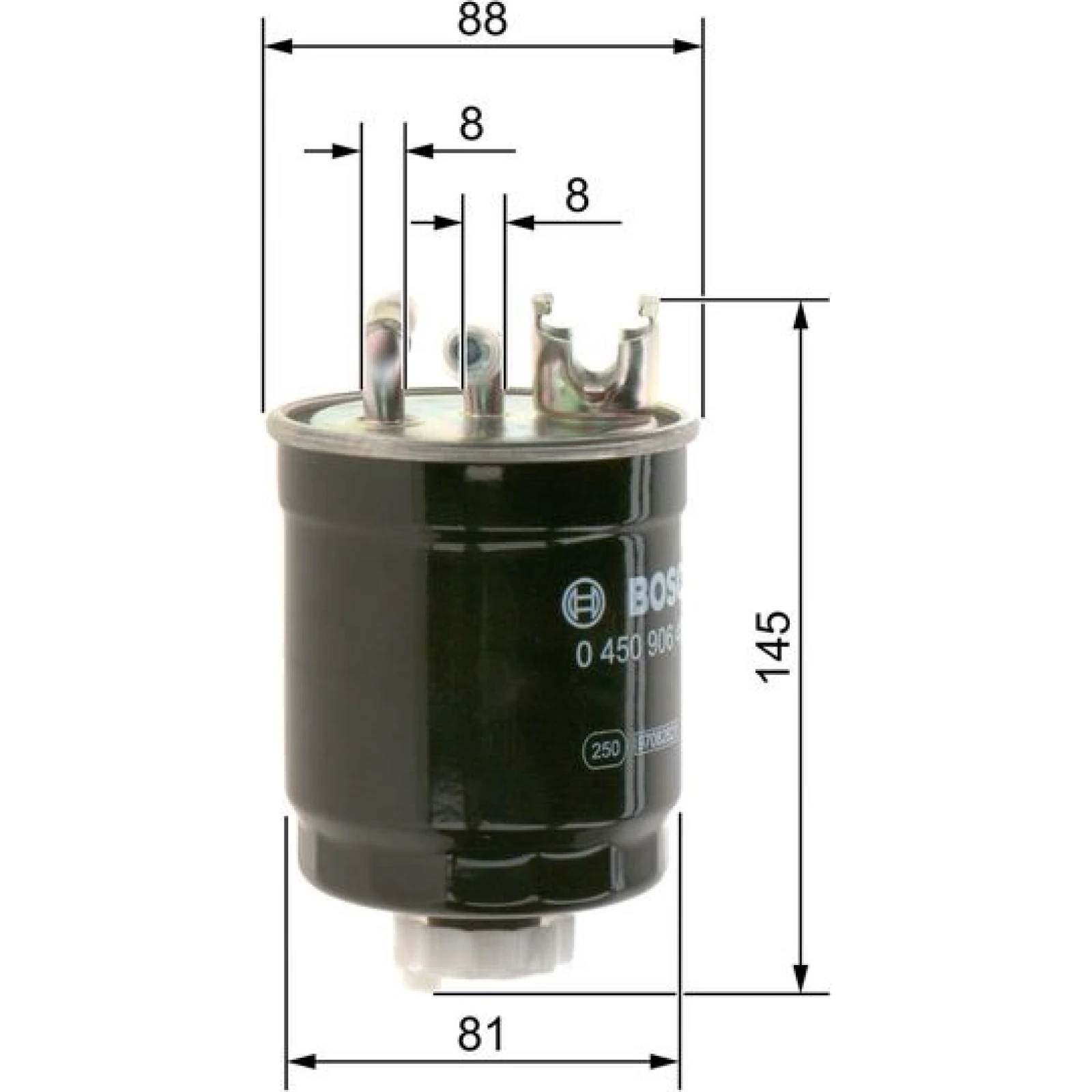 Kraftstofffilter 0 450 906 409