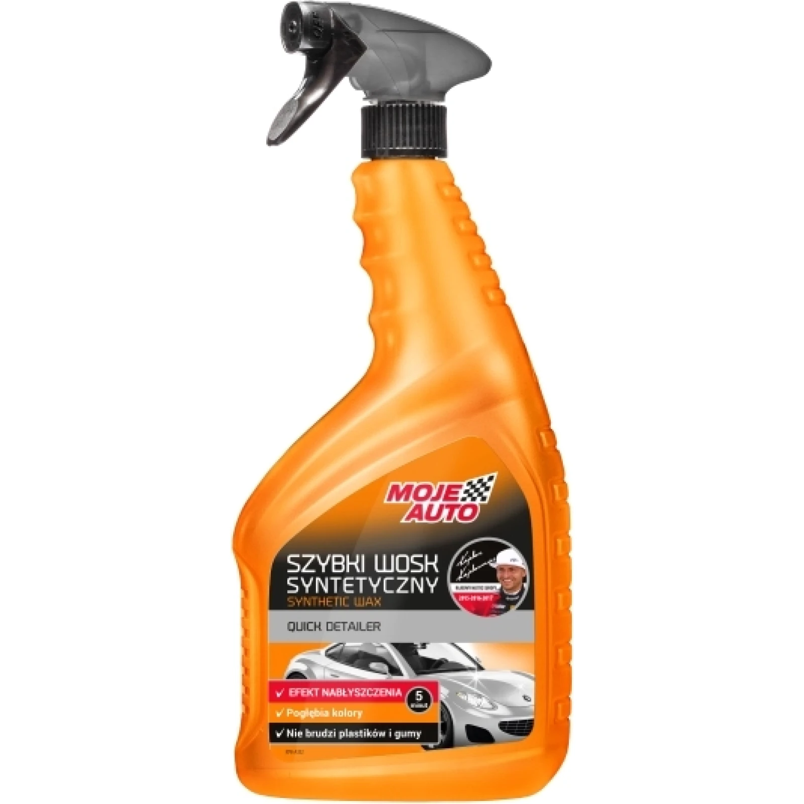 MOJE AUTO AMT19-606 Synthetisches Schnellwachs 750 ml mit Sprühkopf
