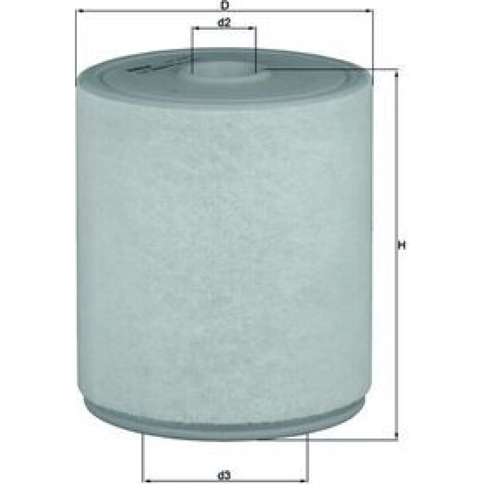 MAHLE Luftfilter LX 2049/4