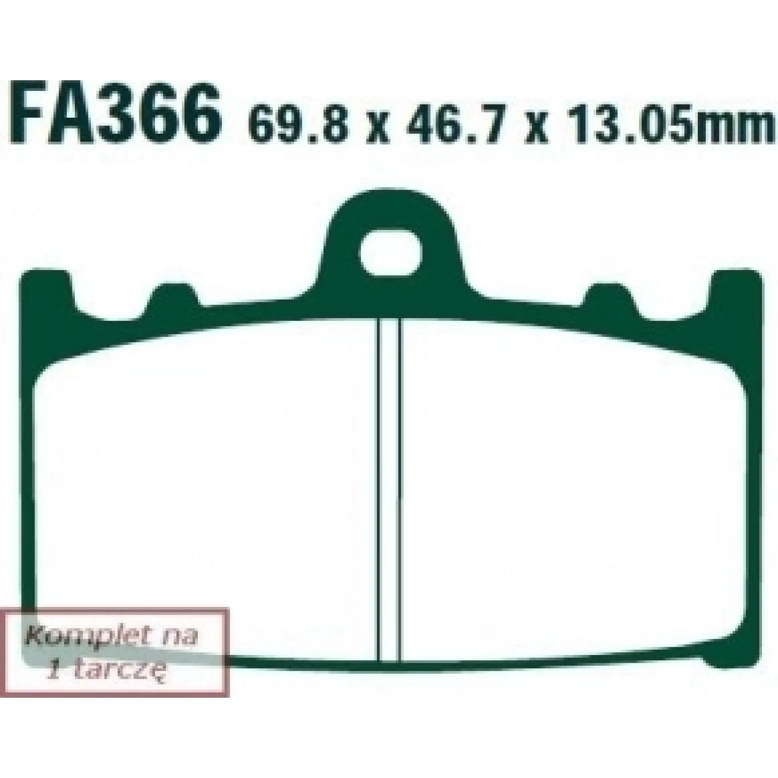EBC Bremsklötze FA366TT