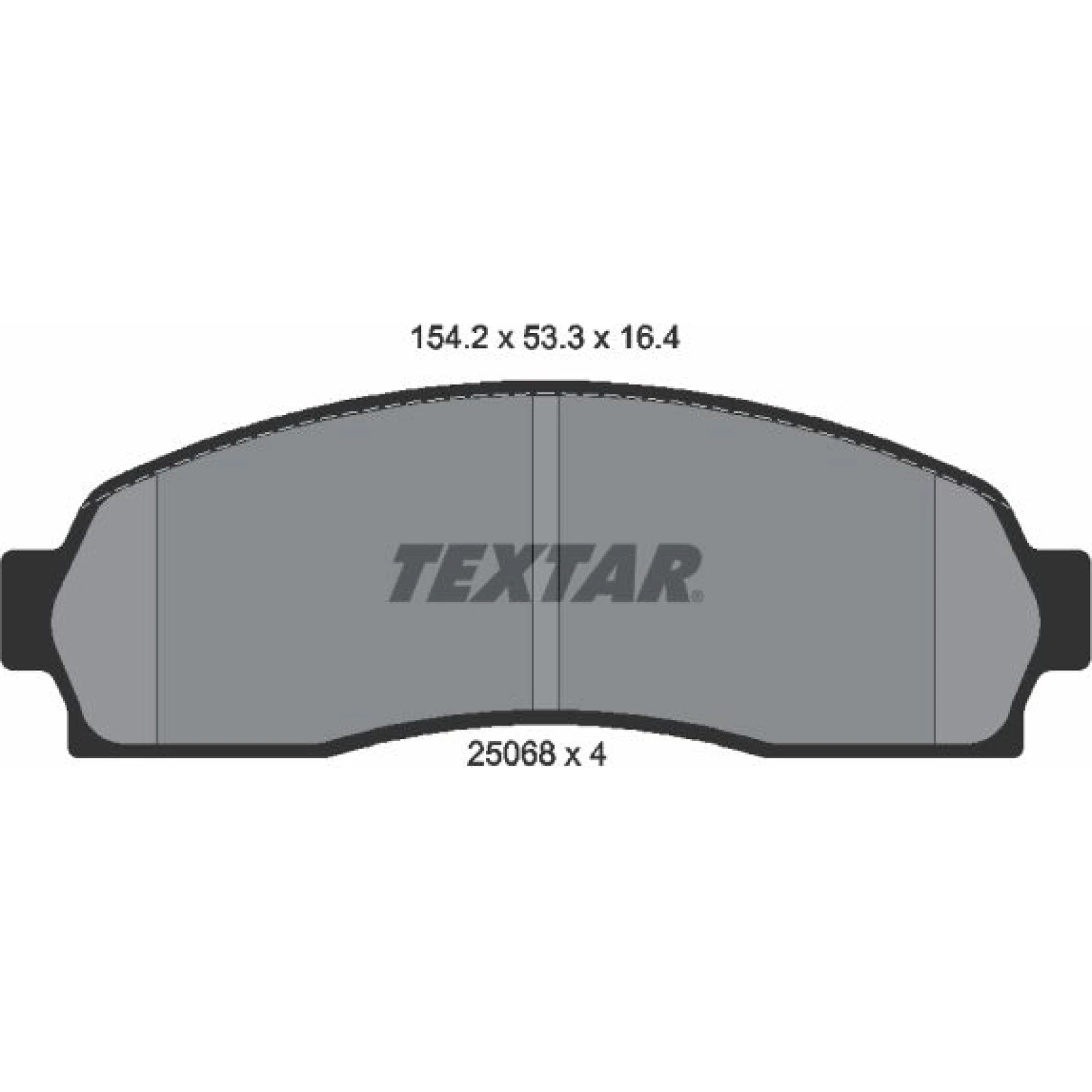Bremsbelagsatz Ford P. Explorer 4.0 96-01 2506801