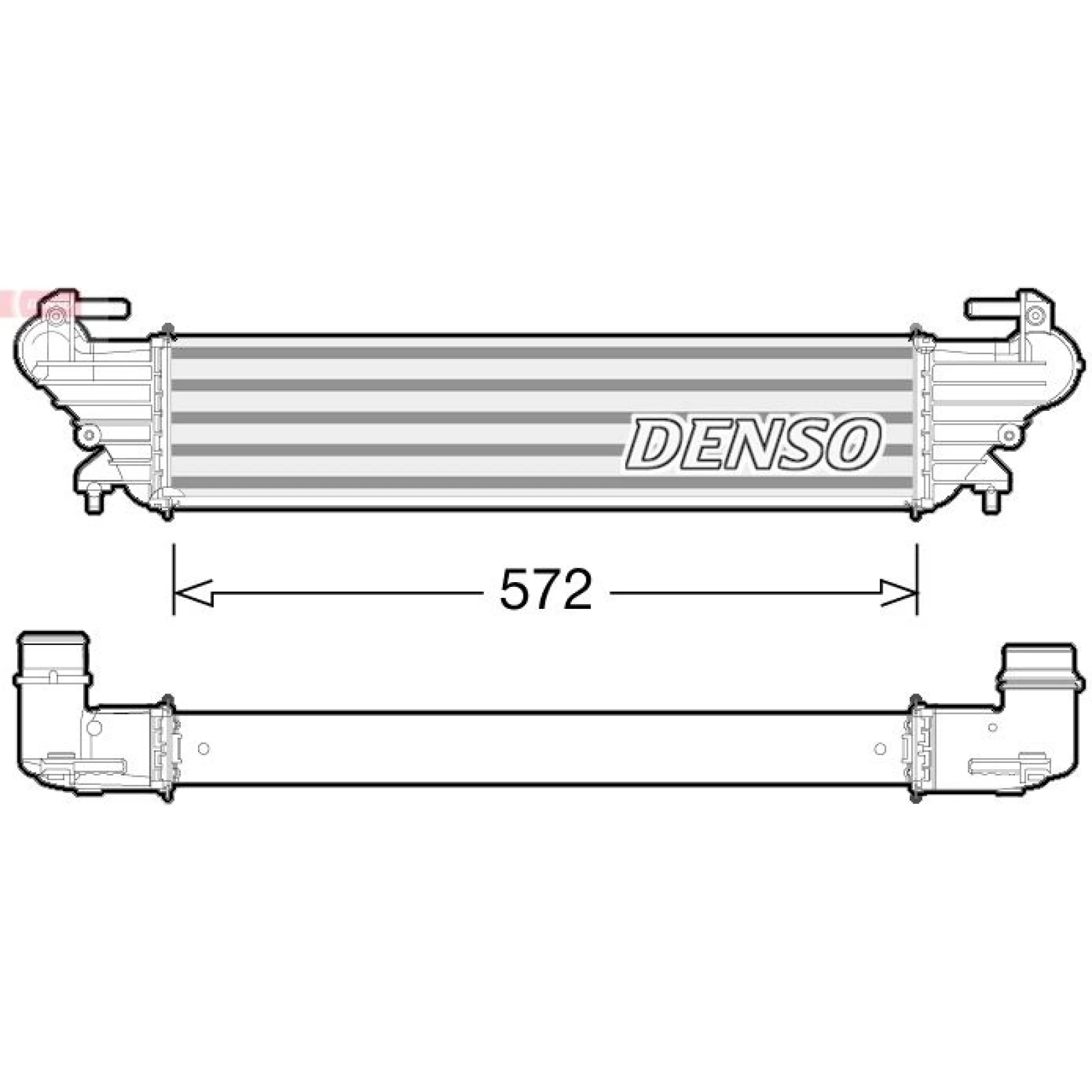 DENSO Ladeluftkühler DIT09114