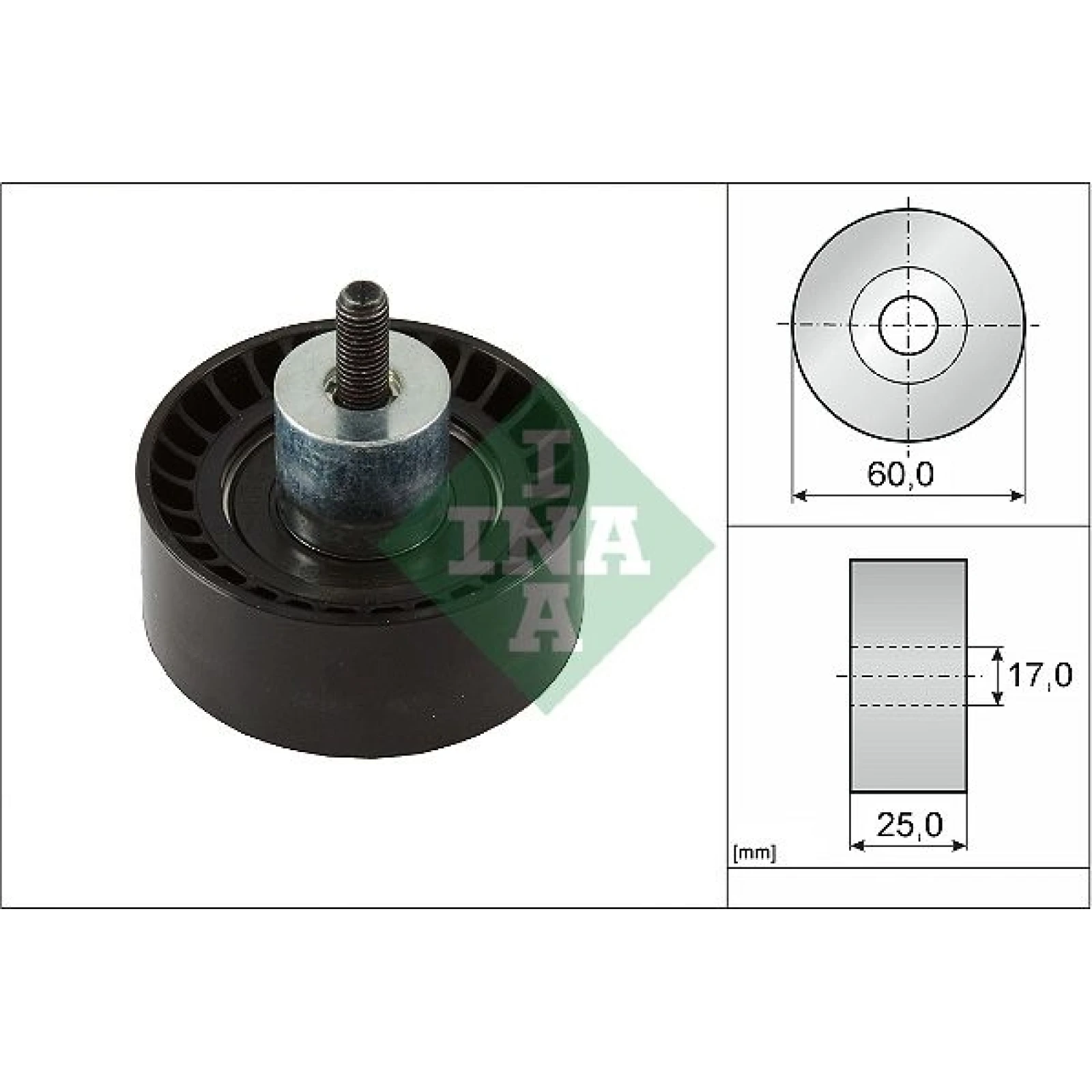Umlenk-/Führungsrolle, Zahnriemen 532 0997 10