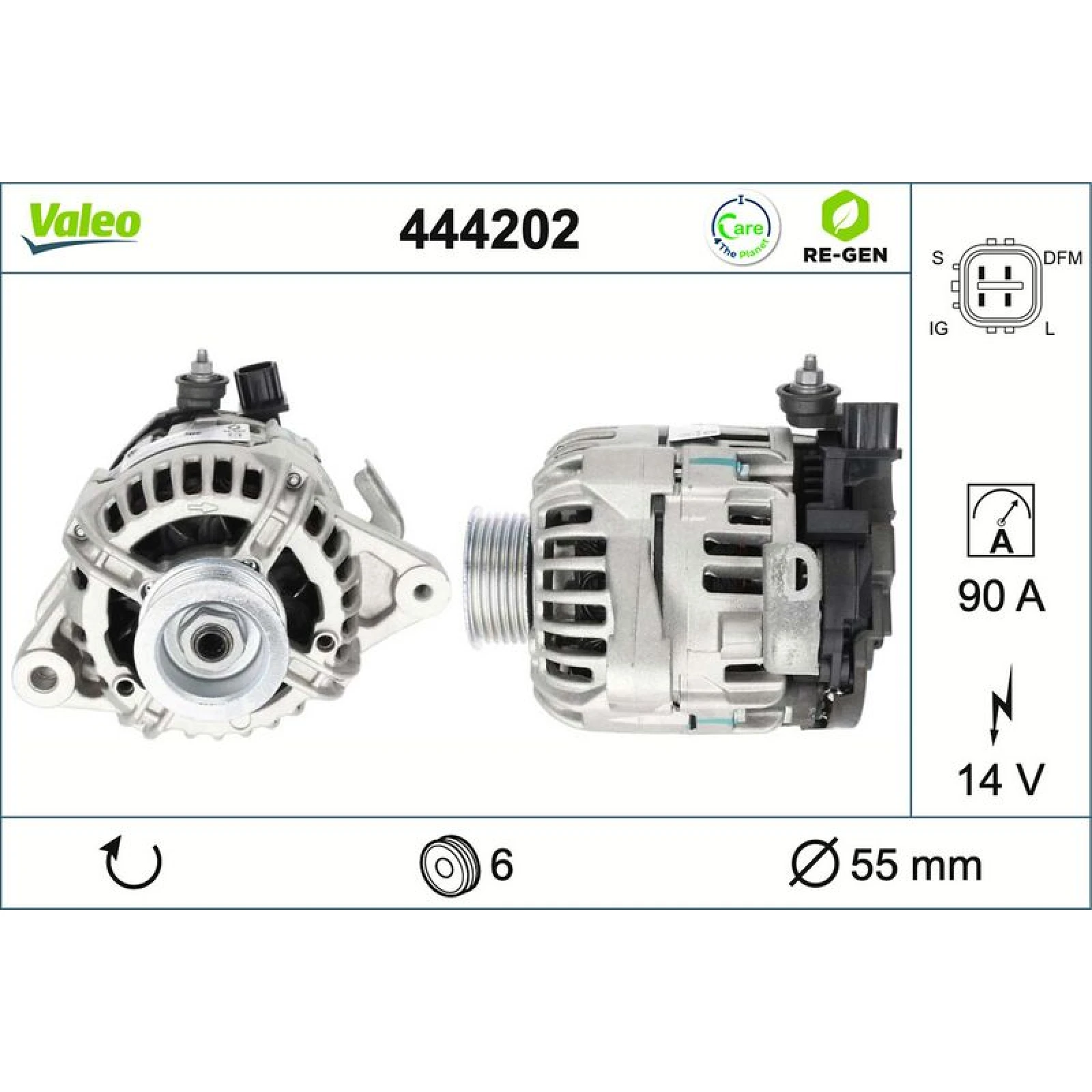 VALEO Generator 444202