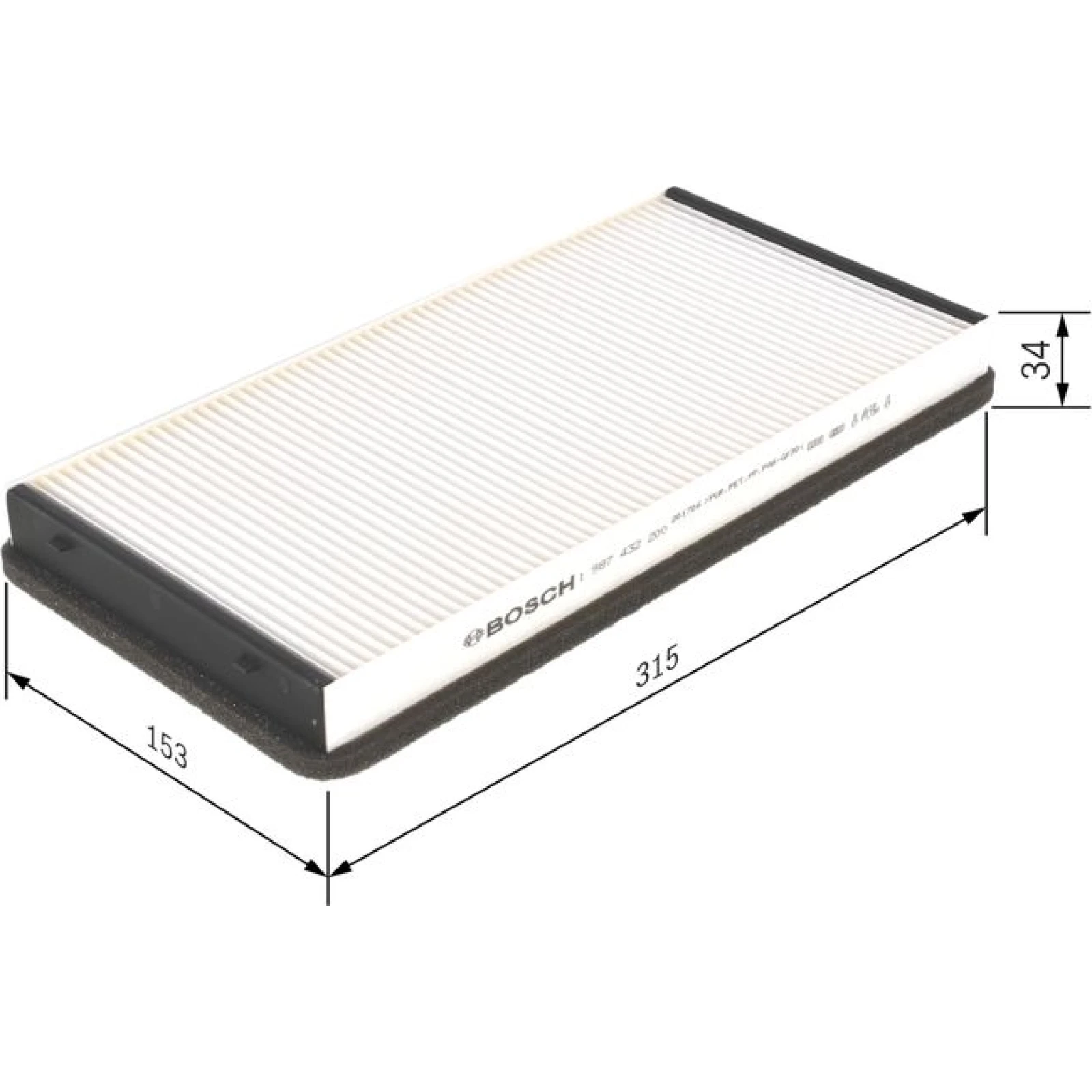 Bosch Innenraumfilter 1987432200