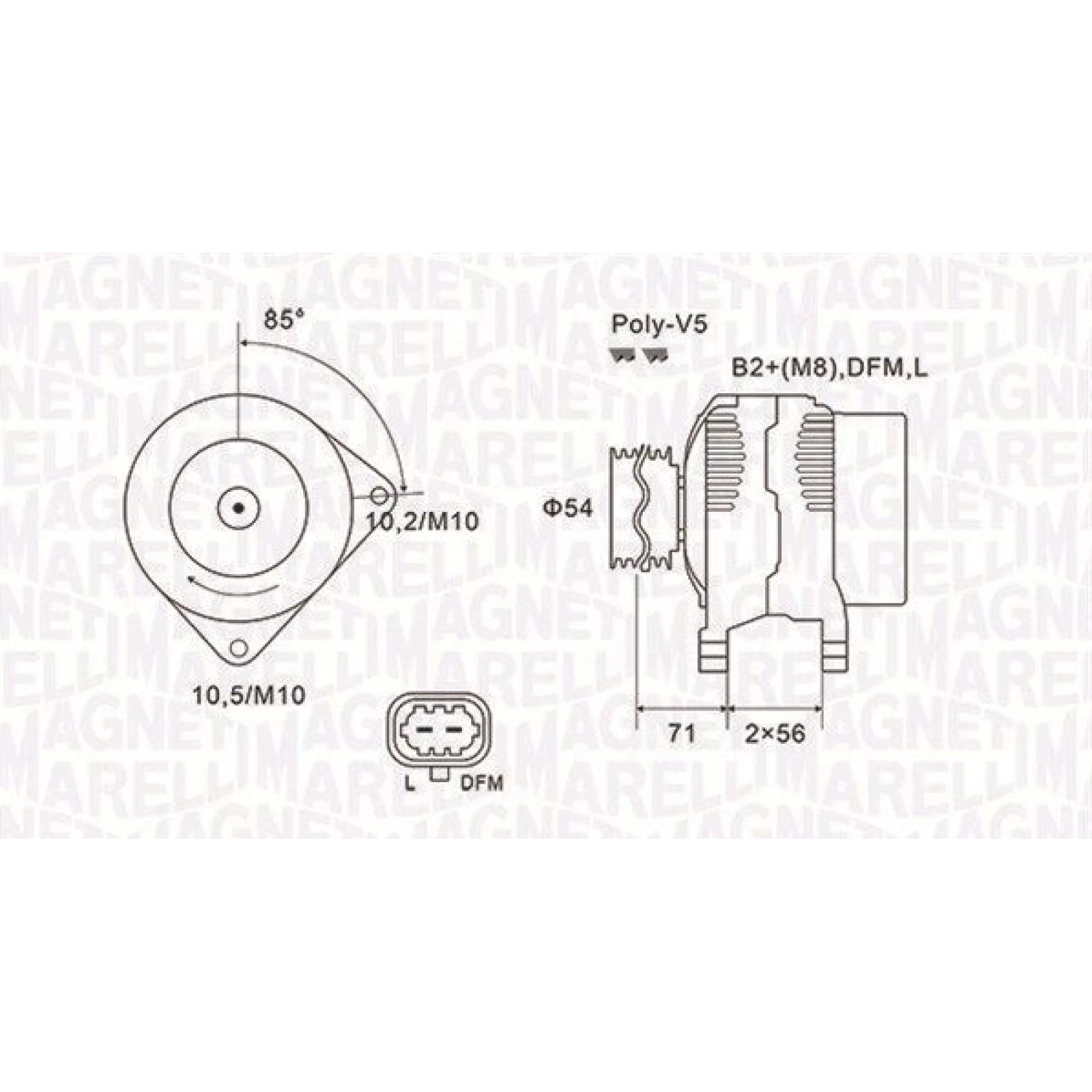 Magneti Marelli Lichtmaschine 063731960010