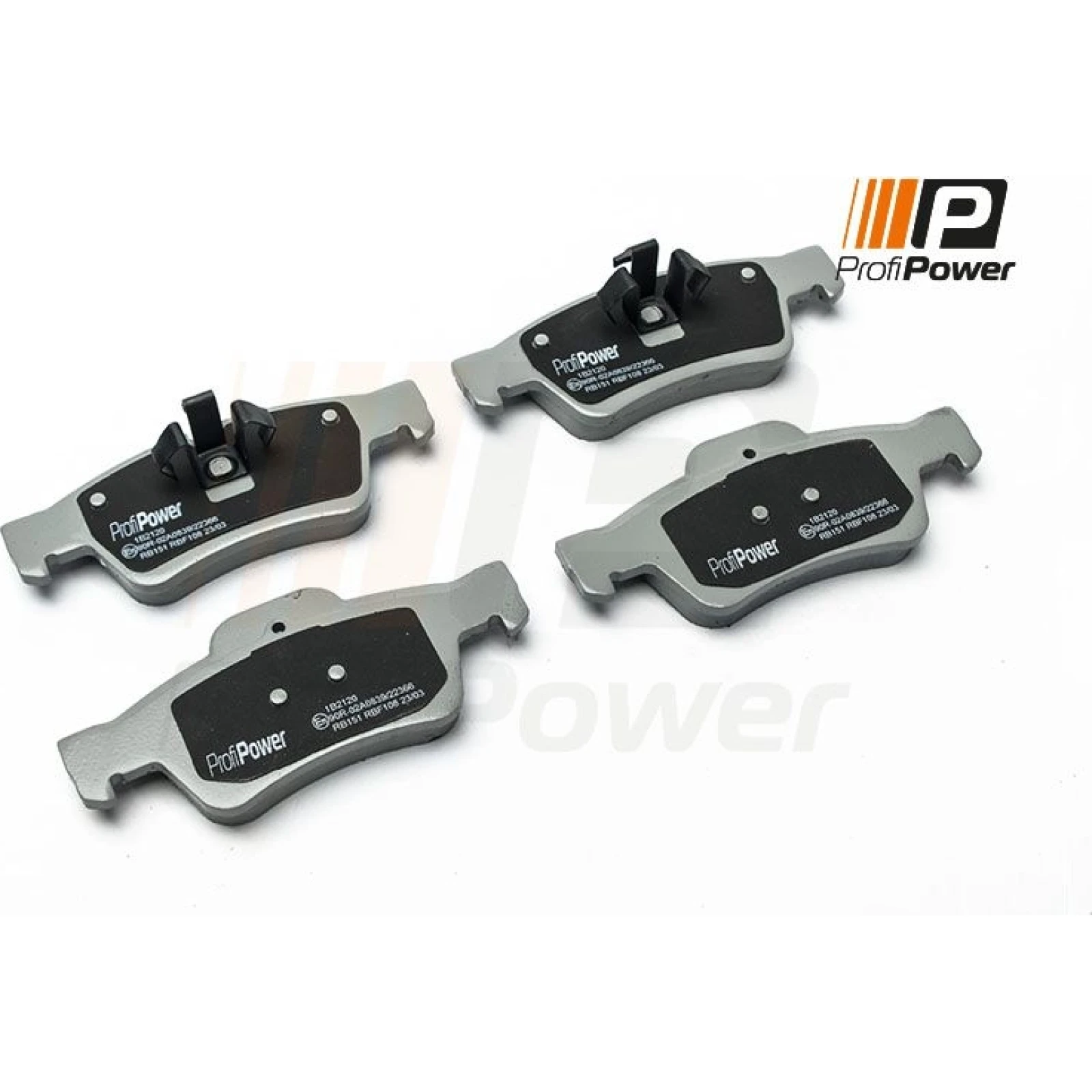 PROFIPOWER Bremsbelagsatz, Scheibenbremse 1B2120