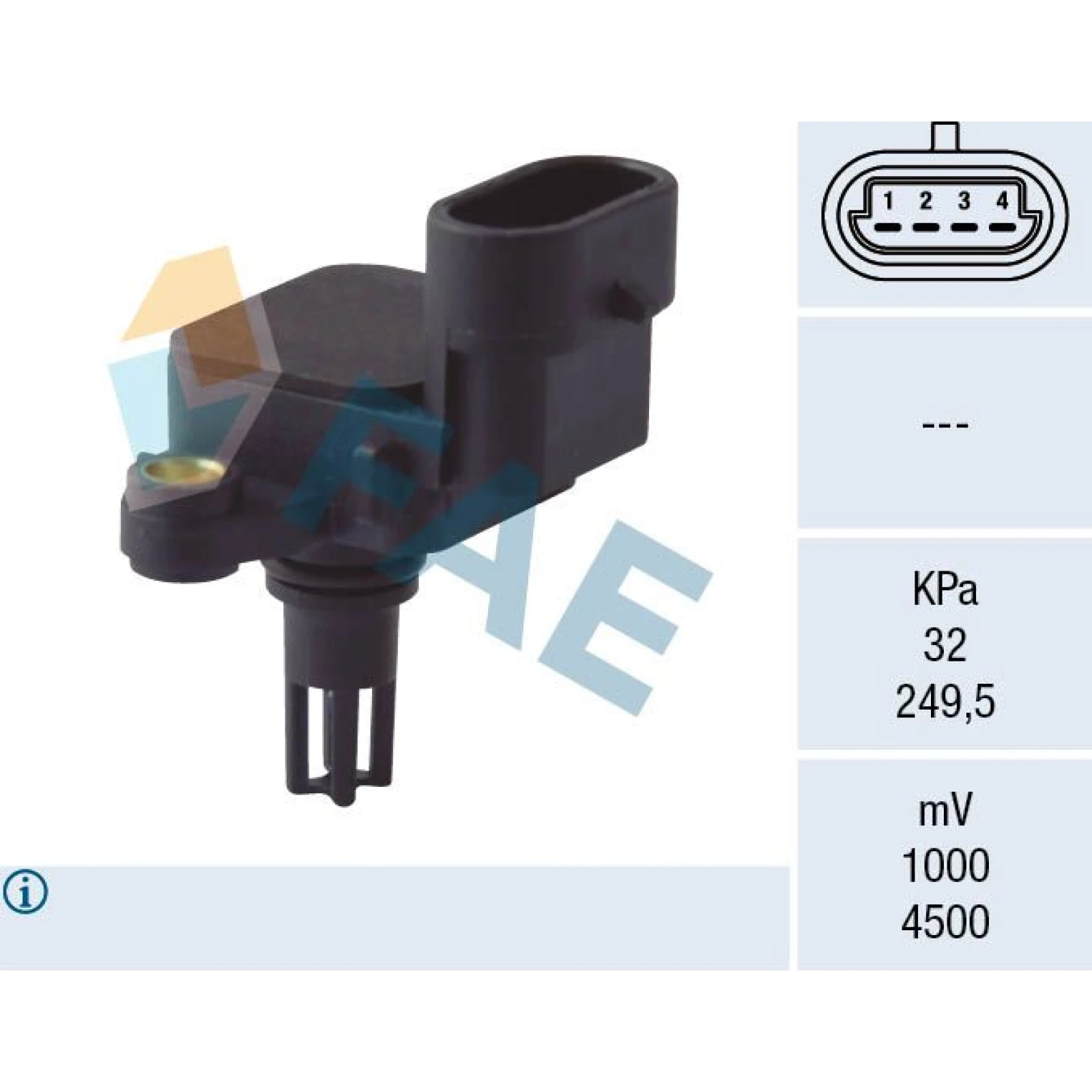FAE Sensor, Saugrohrdruck 15072