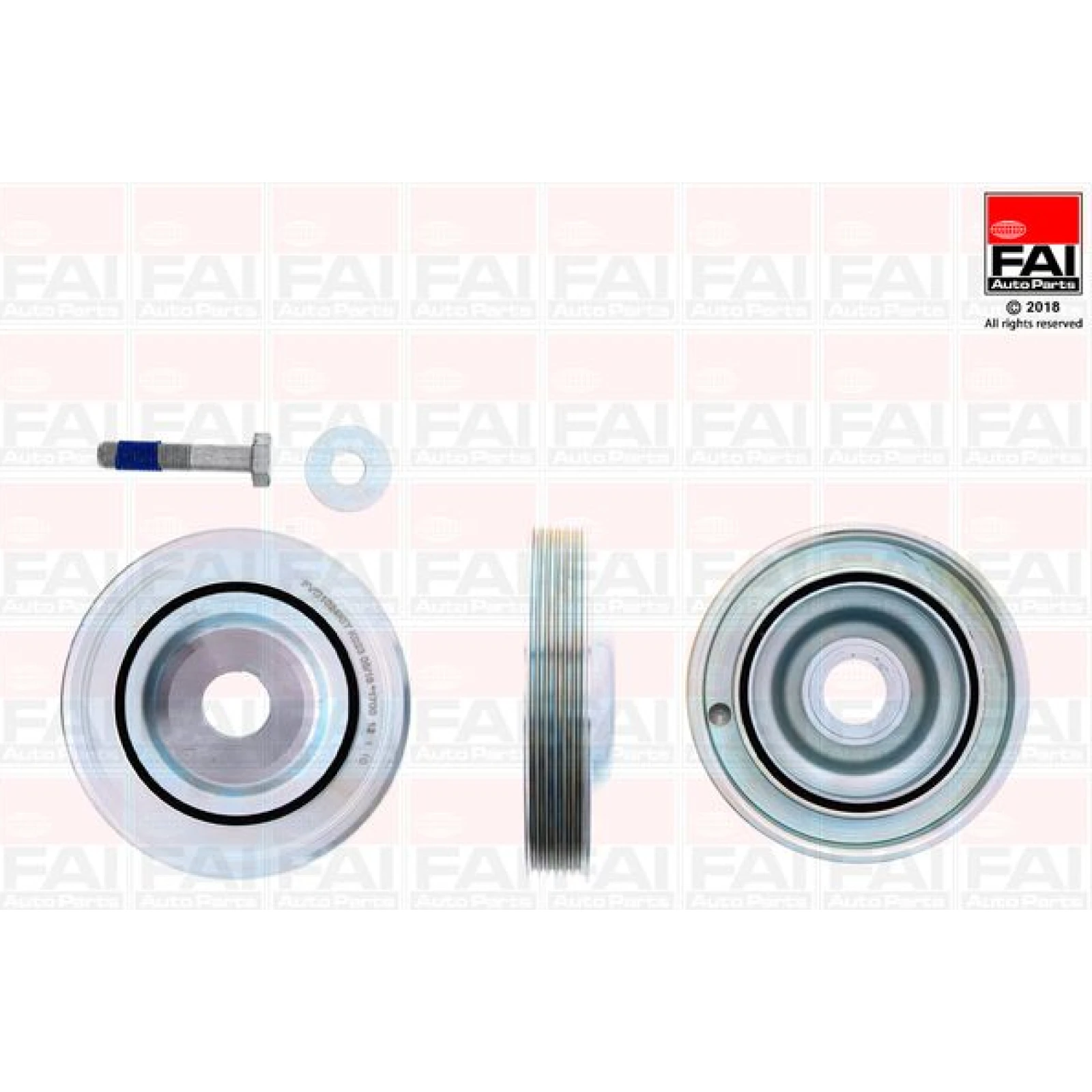 FAI AutoParts Riemenscheibensatz, Kurbelwelle FVD1024K