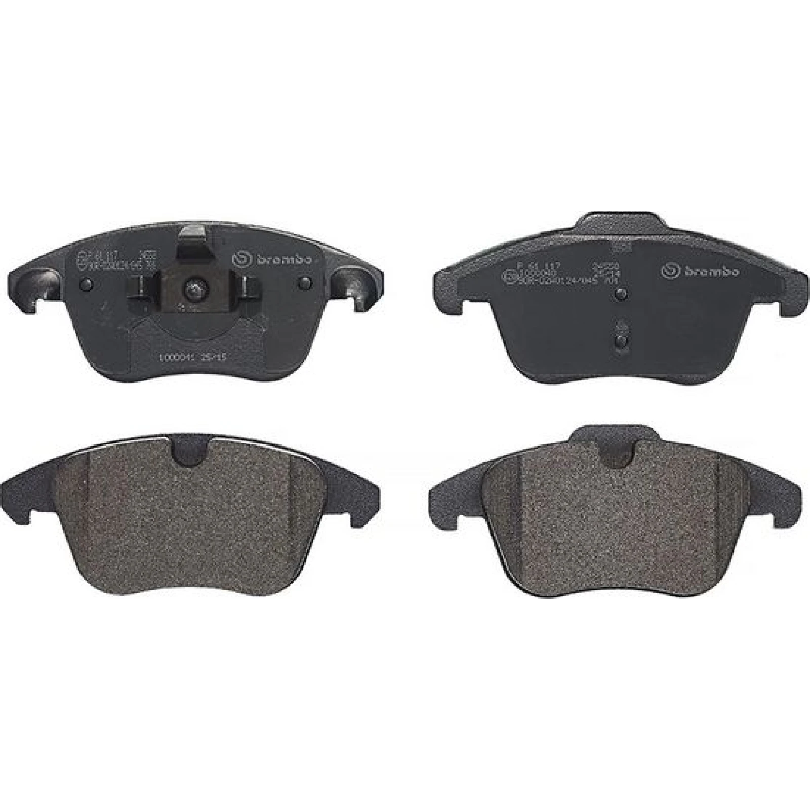 BREMBO Bremsklötze VA P 61 117