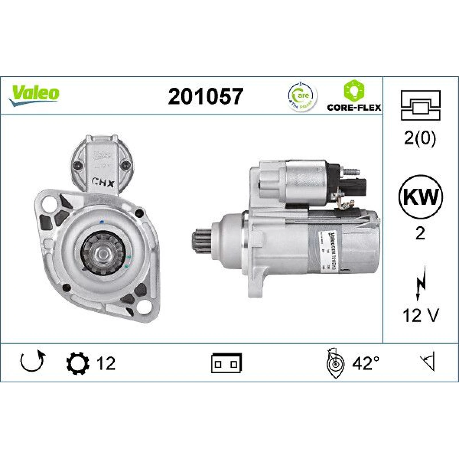 VALEO Anlasser 201057