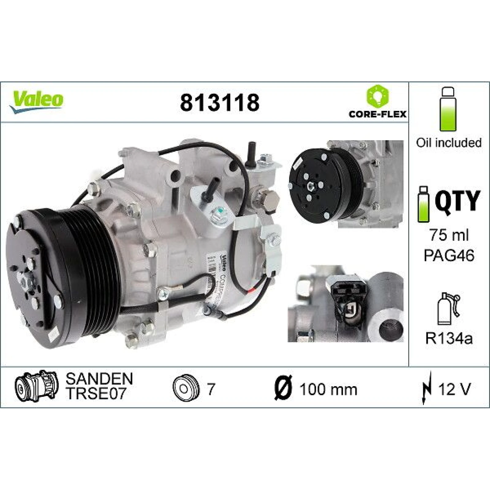KOMPRESSOR, KLIMAANLAGE 813118