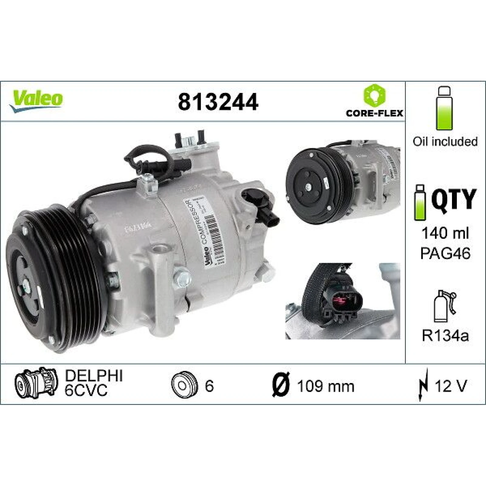 KOMPRESSOR, KLIMAANLAGE 813244