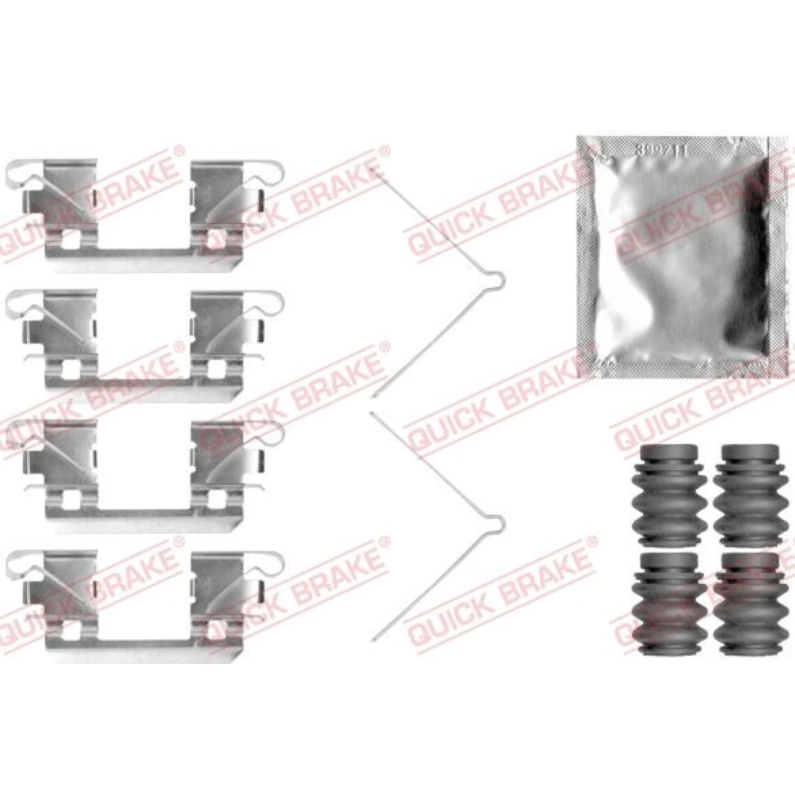 Quick Brake Zubehörsatz für Bremssattel 109-0113