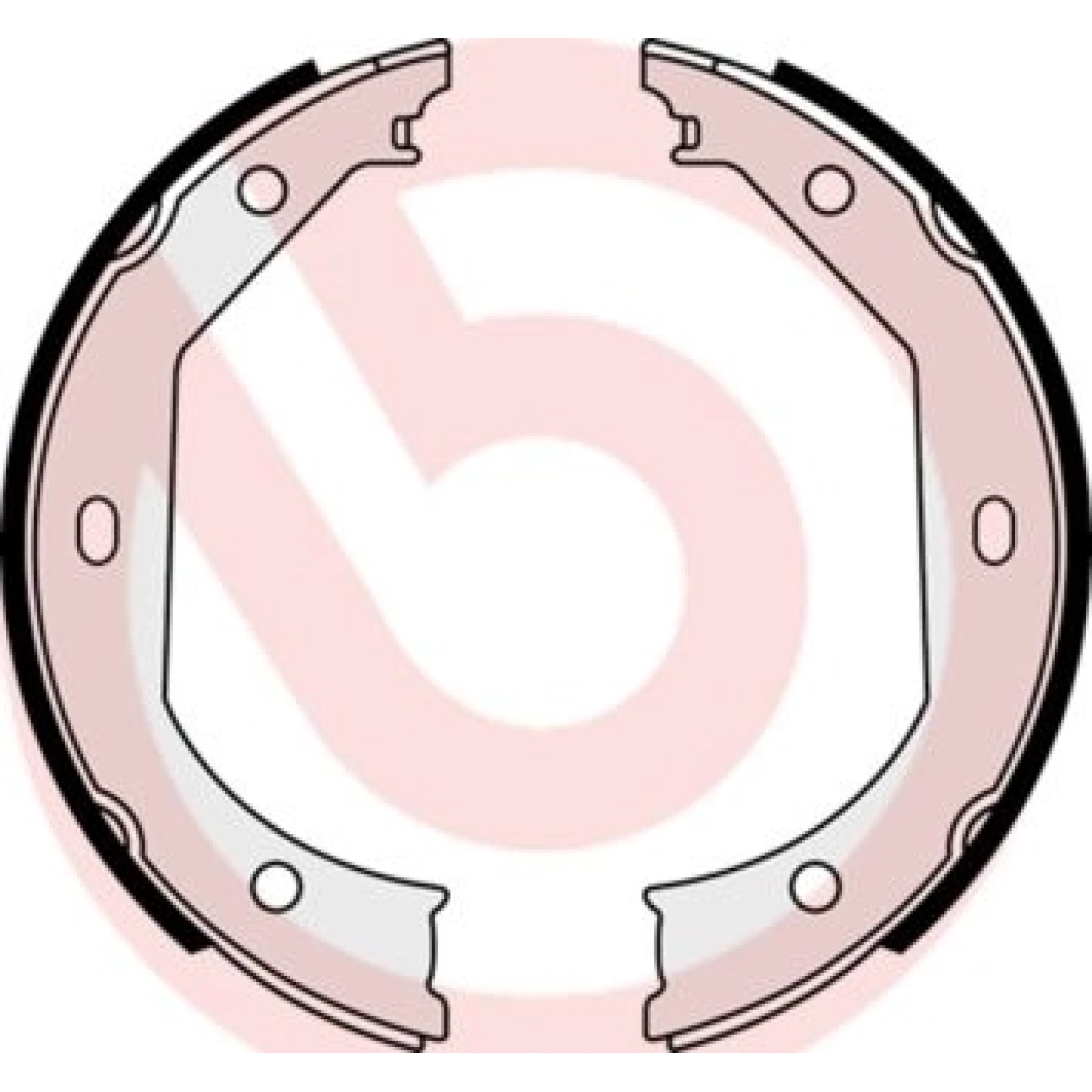 Bremsbackensatz HA S 06 509