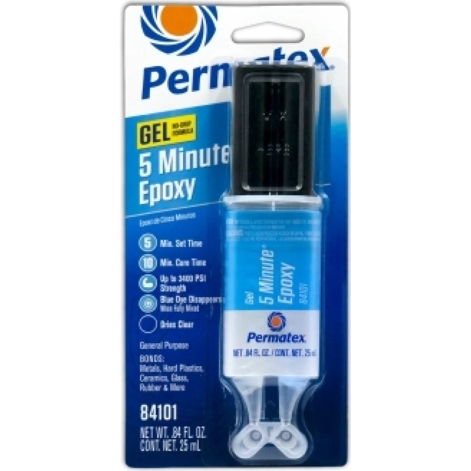 Transparenter Epoxy-Kleber (5 Minuten) 25Ml / Permatex 60-020