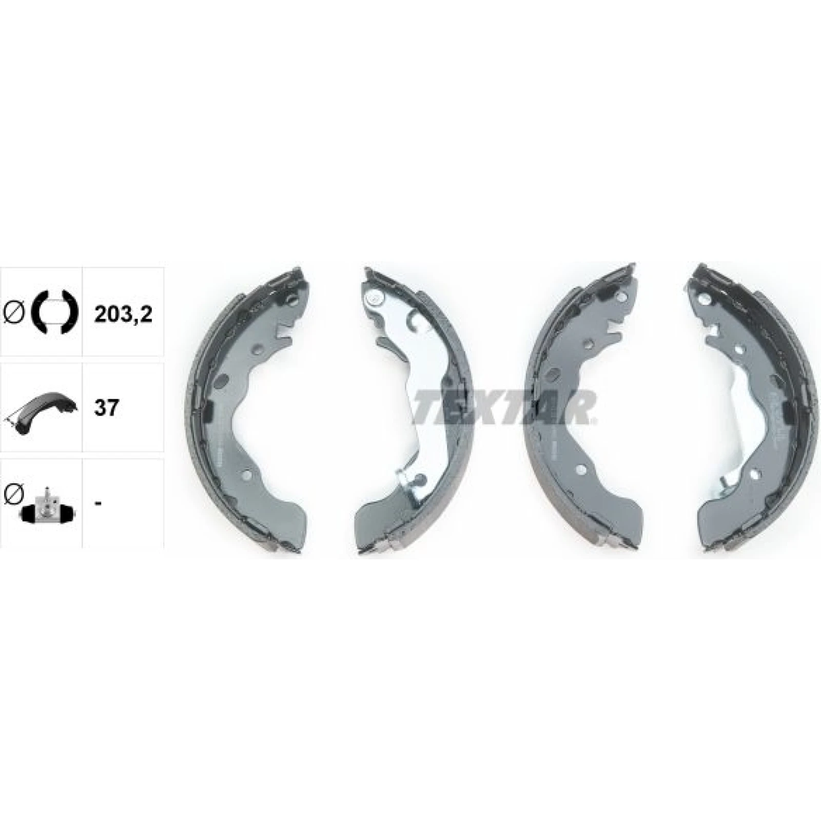 Bremsbacken Hyundai Matrix 01 91061700