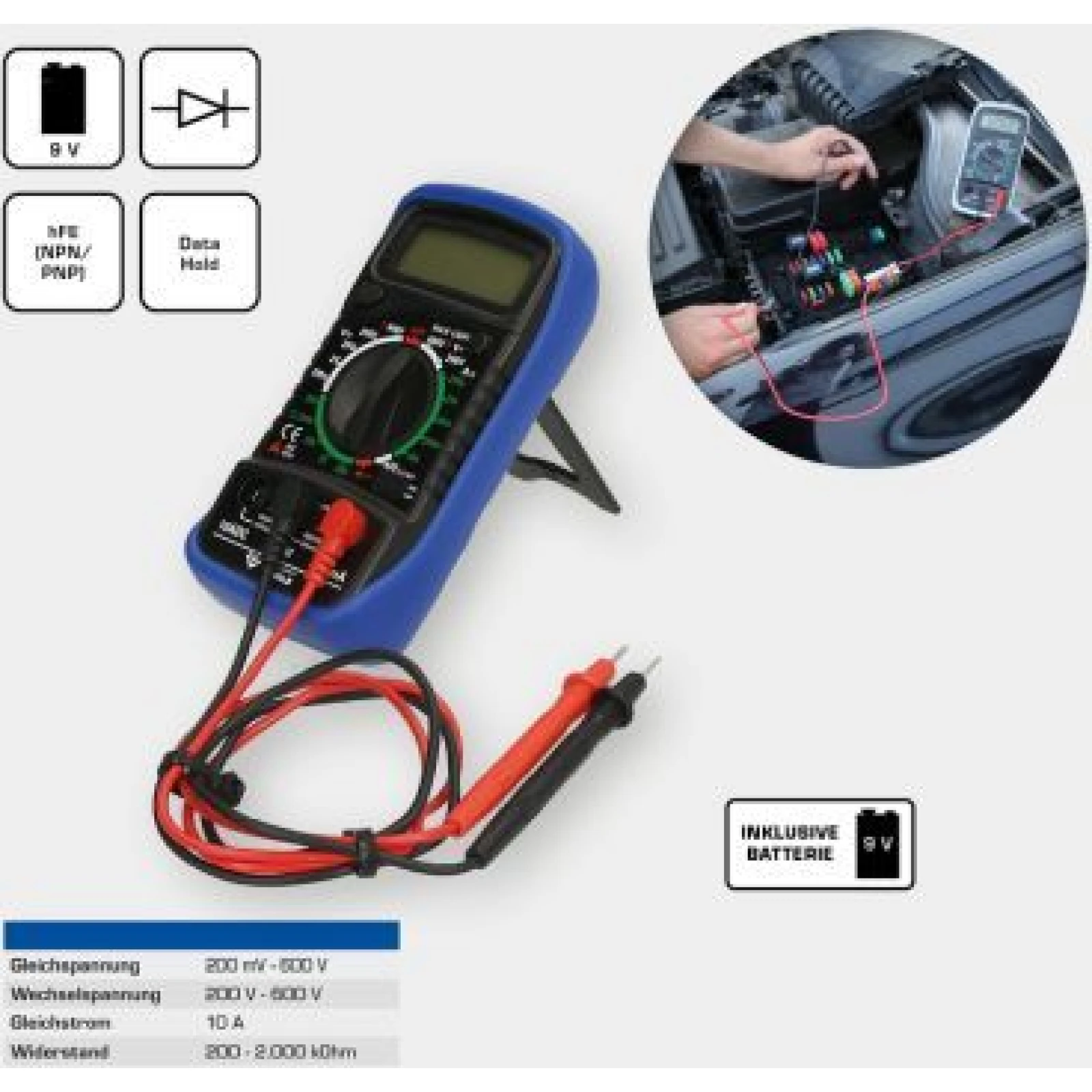 KS TOOLS Multimeter BT122900