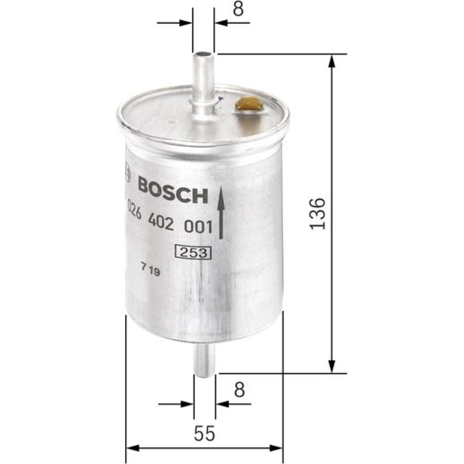 Kraftstofffilter F 026 402 001