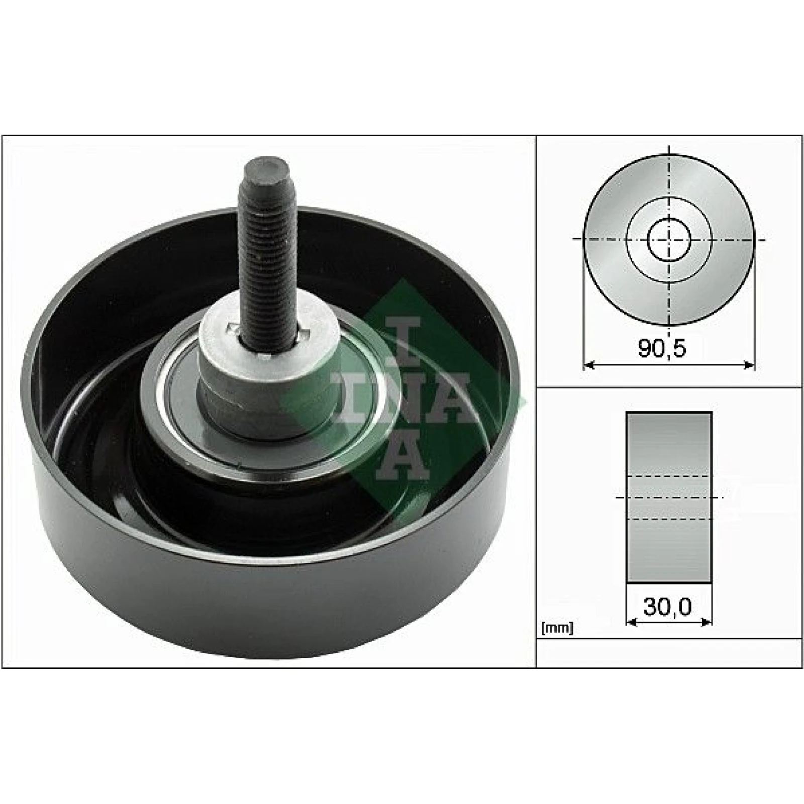 Umlenk-/Führungsrolle, Keilrippenriemen 532 0405 30