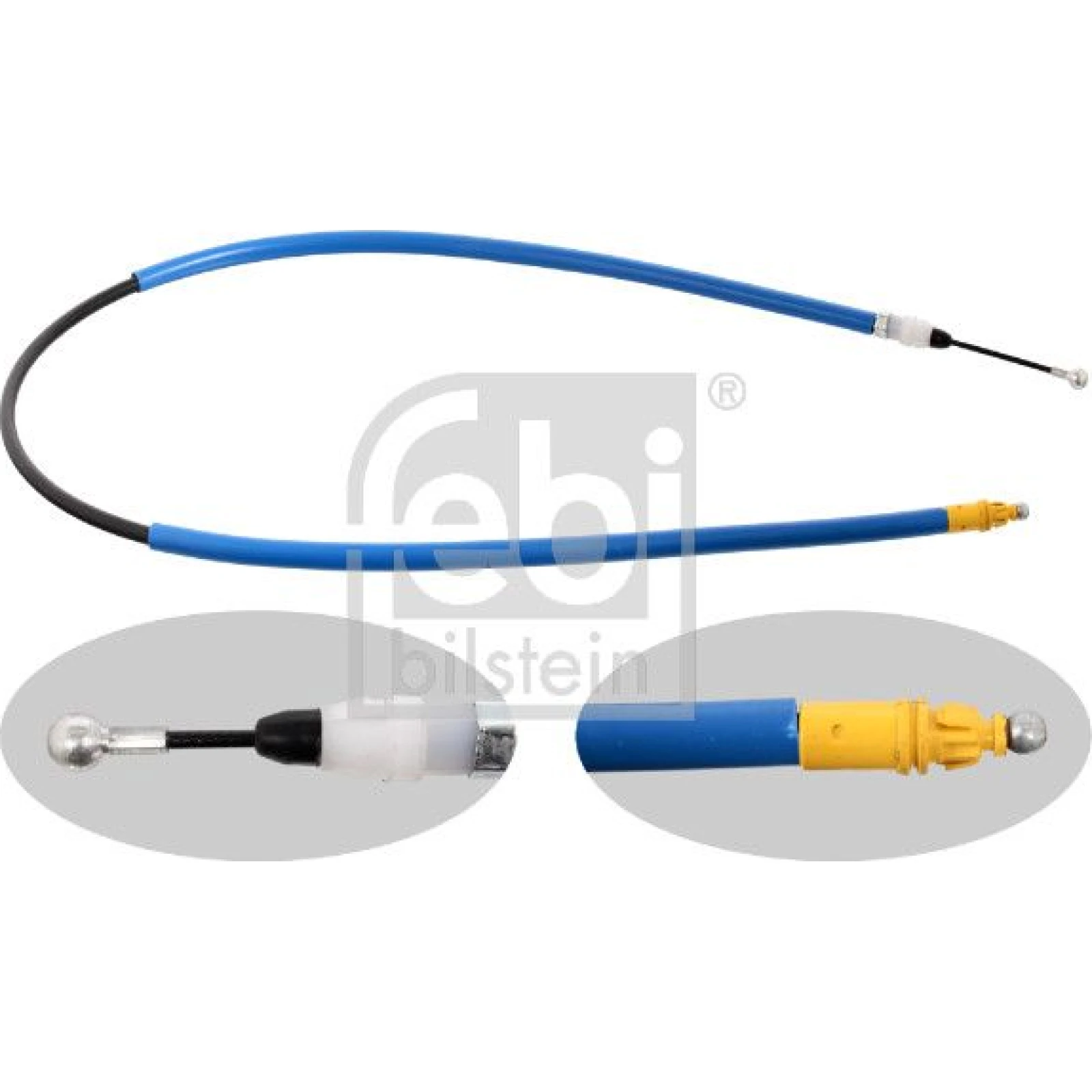 FEBI BILSTEIN Handbremsseil Seilzug Festellbremse 33167