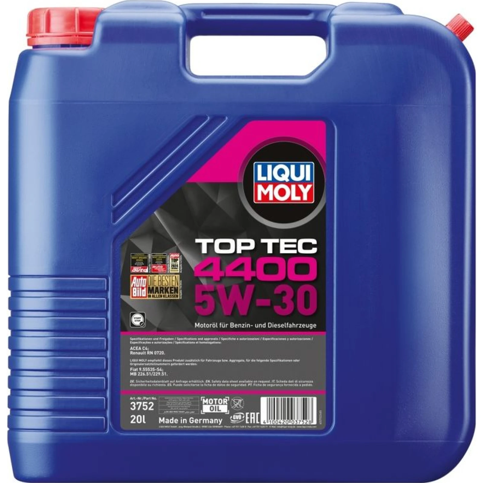 Liqui Moly Top Tec 4400 5W-30 20 l 3752