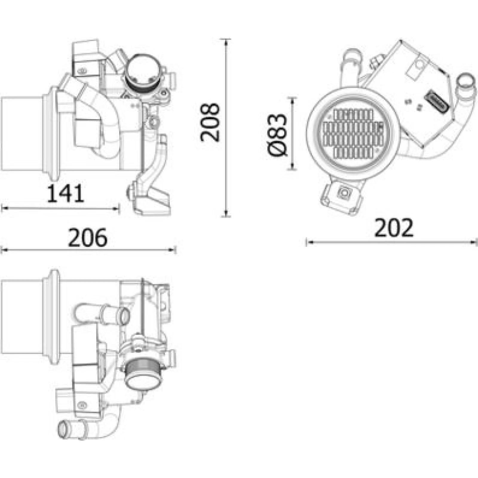 K÷hler, Abgasrückführung CE 39 000P