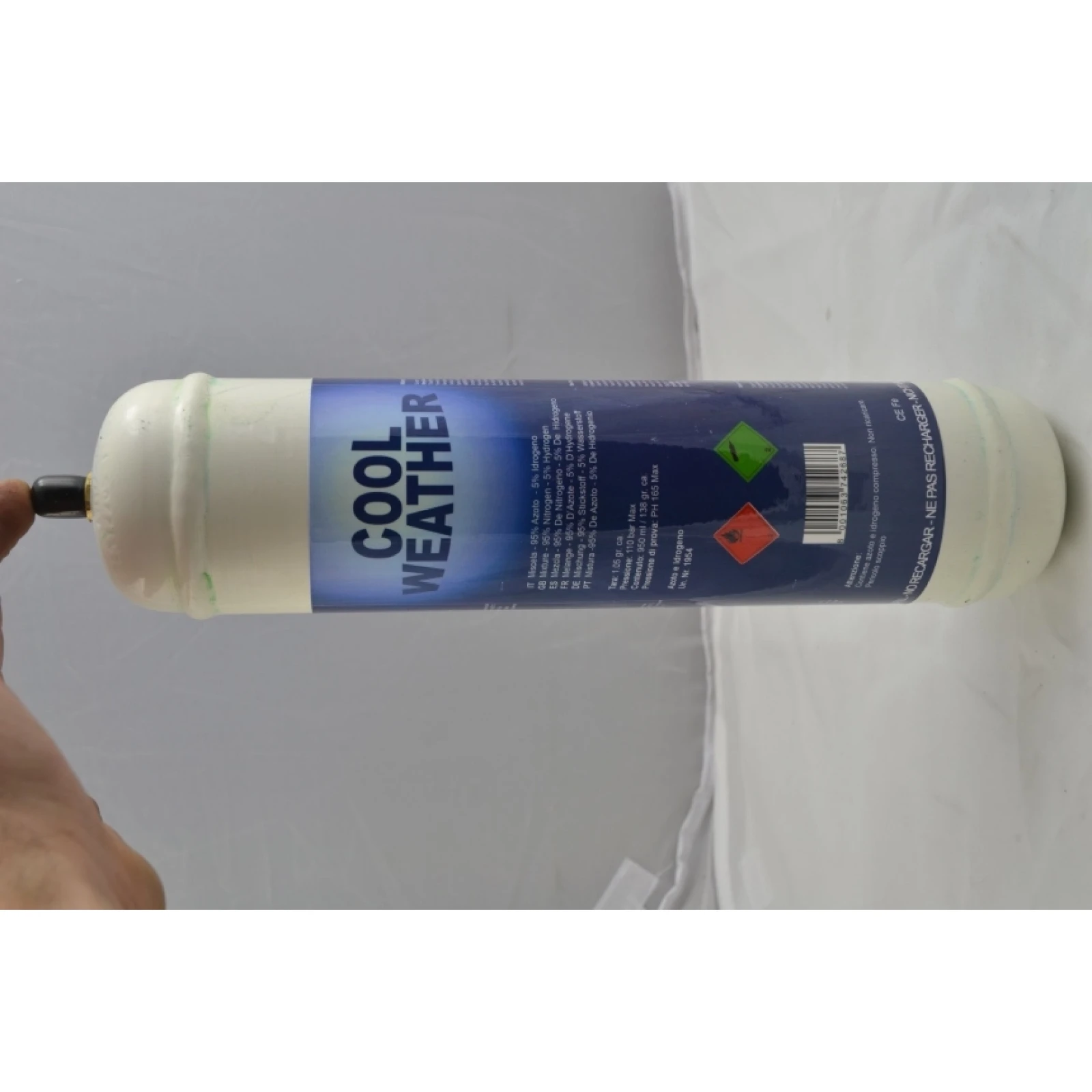 Wasserstoffflasche 1 L 007950025890