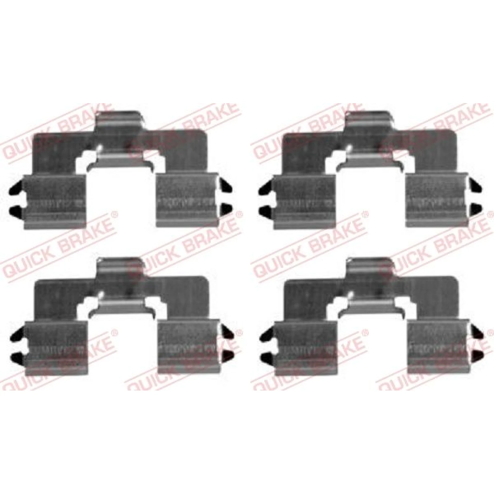 Quick Brake Montagesatz für Bremsbeläge 109-1666