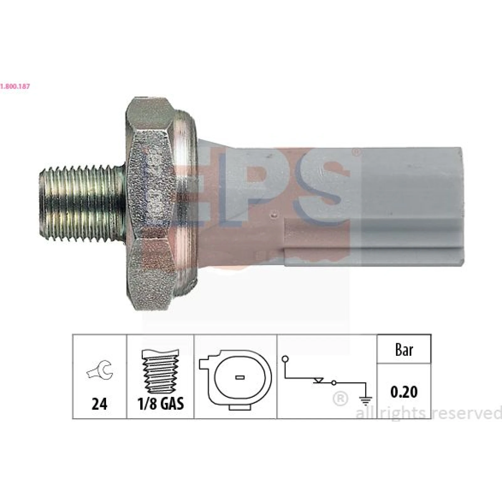 EPS Druckschalter 1.800.187