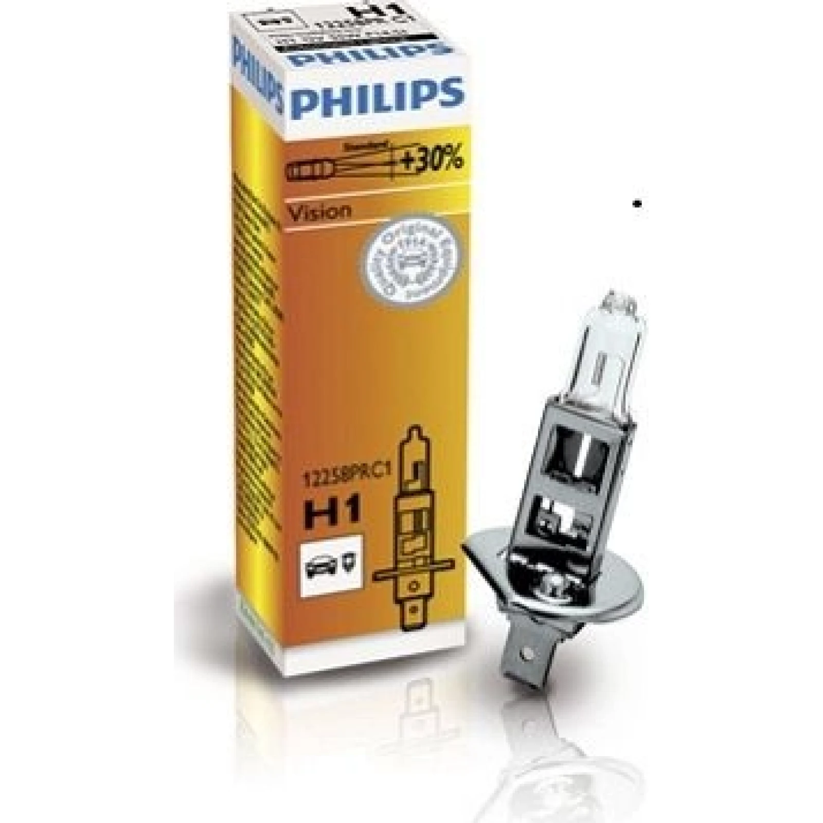 H1 Vision 12V.55W.P14,5S Lampe 12258PRC1