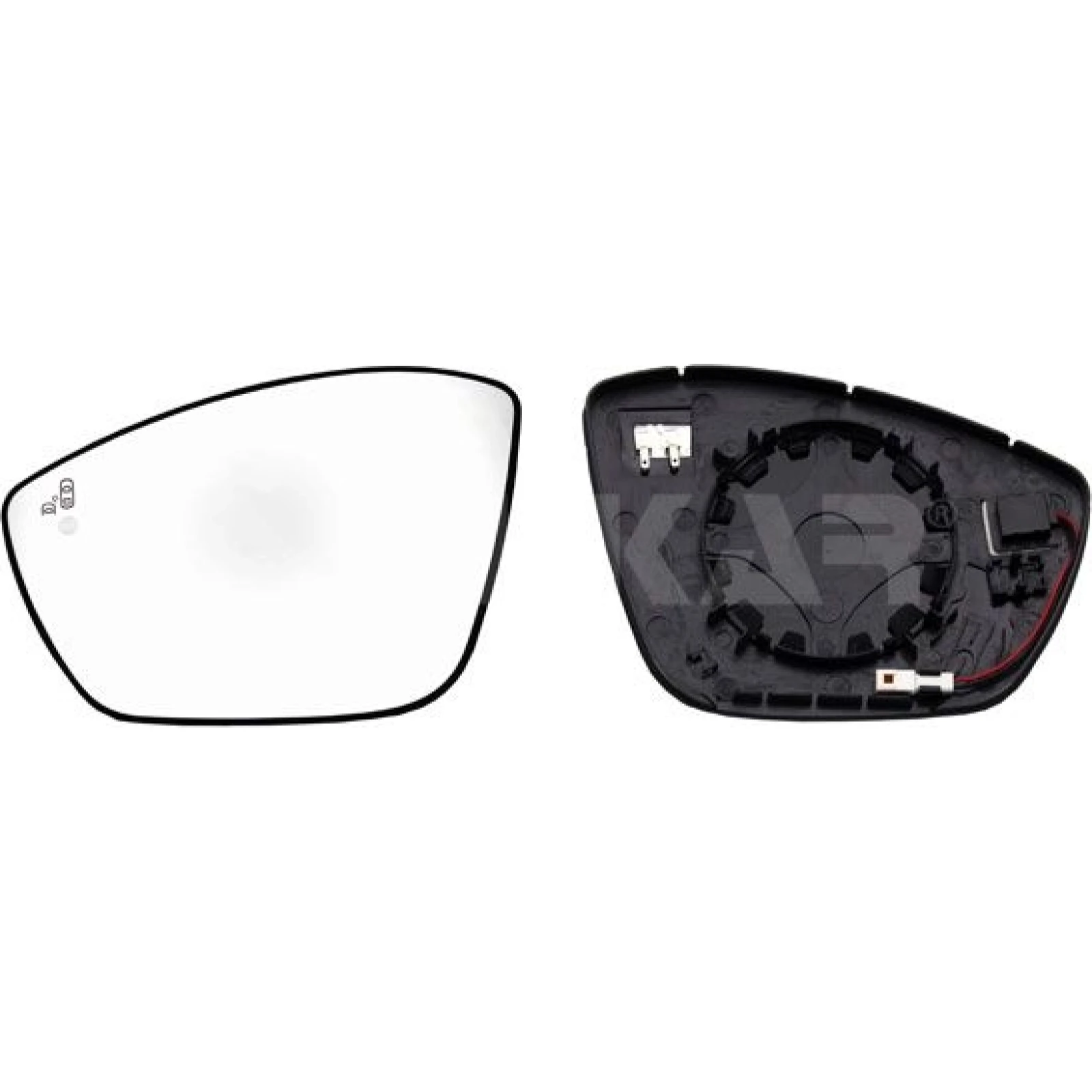 SPIEGELGLAS L HZB KONV +SPURH-ASS 4PIN 6431881