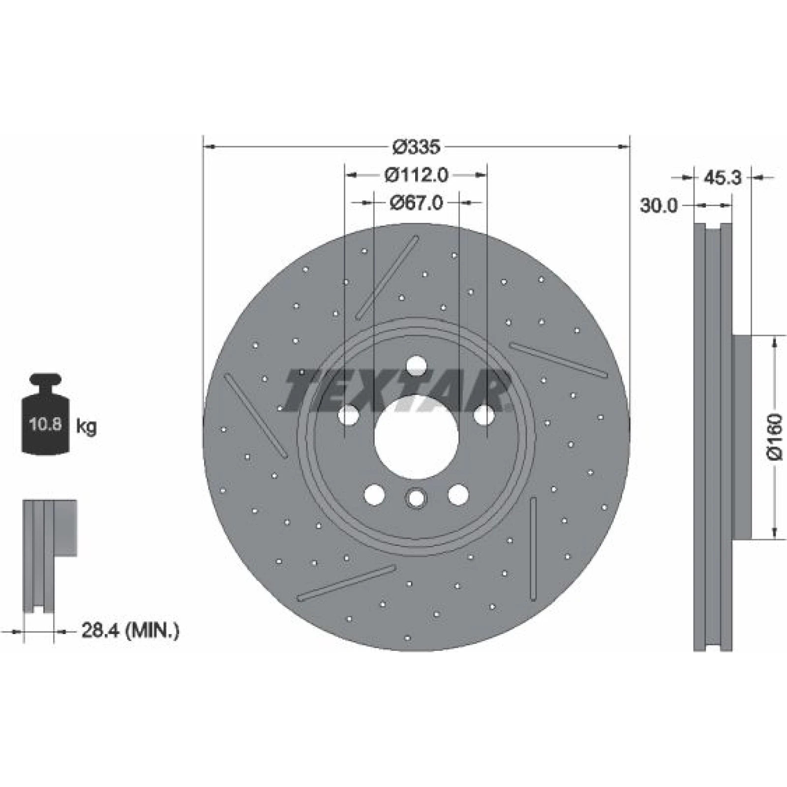 Bremsscheibe 92317105