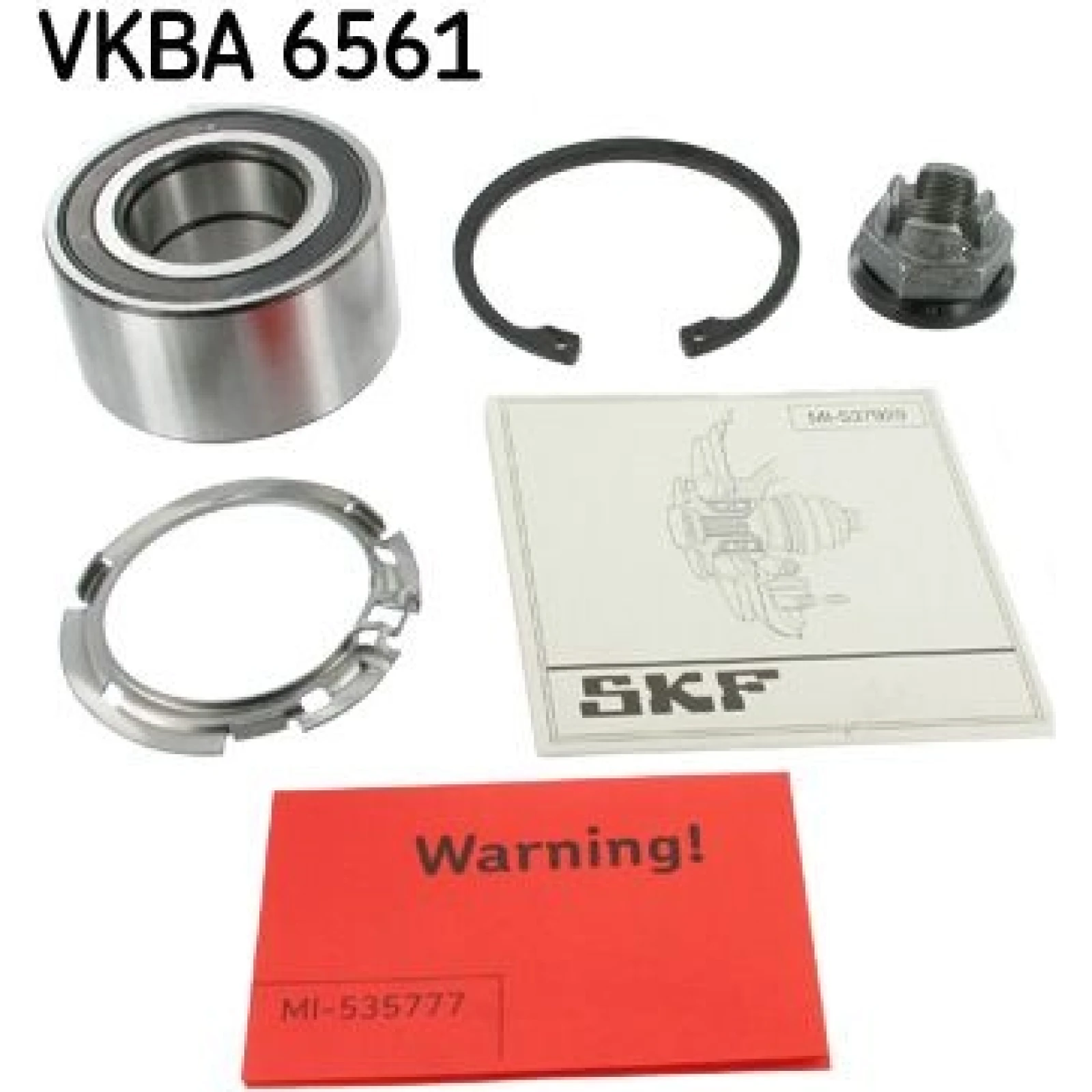 Radlagersatz VA li/re VKBA 6561