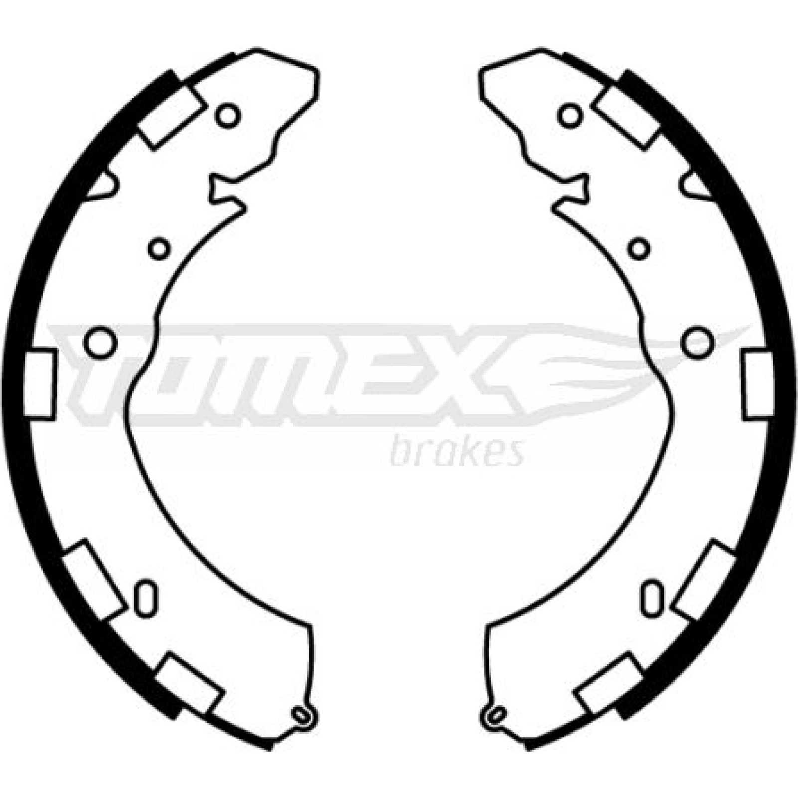 TOMEX brakes Bremsbackensatz TX 22-37