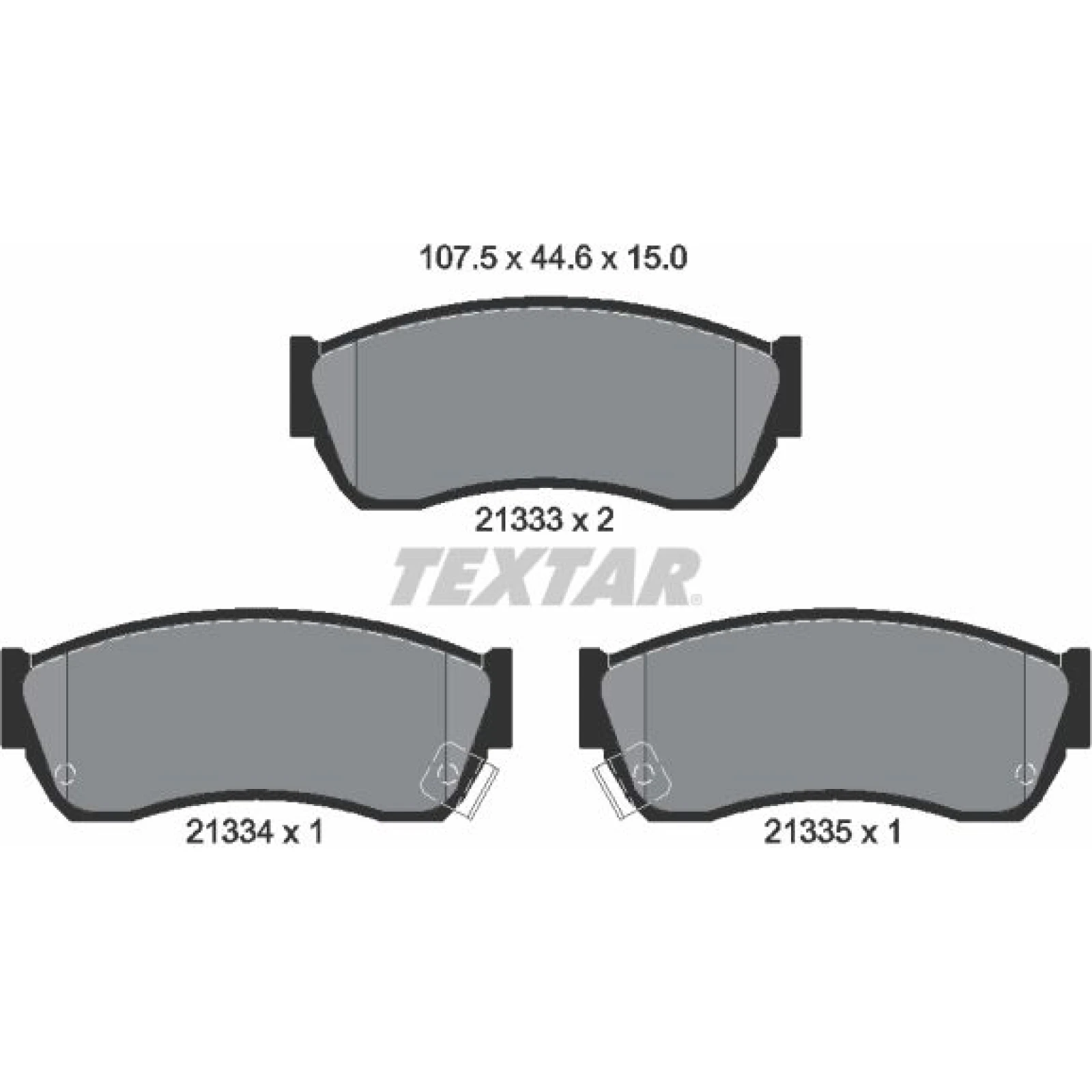 Bremsbelagsatz Suzuki P. Swift 89-97 Sumitimo 2133301