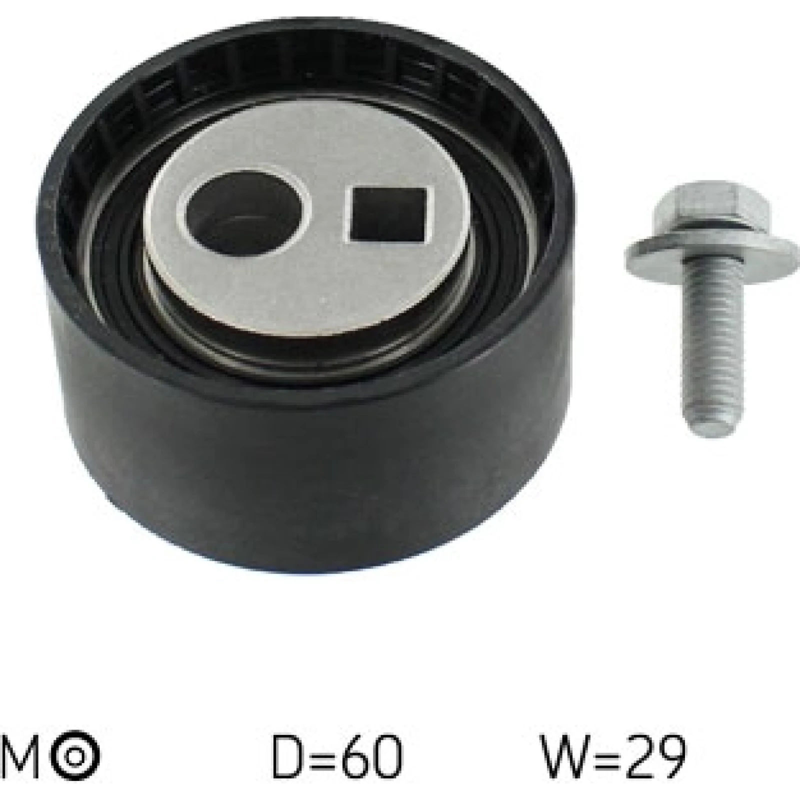 SKF Zahnriemen-Spannrolle VKM 13244