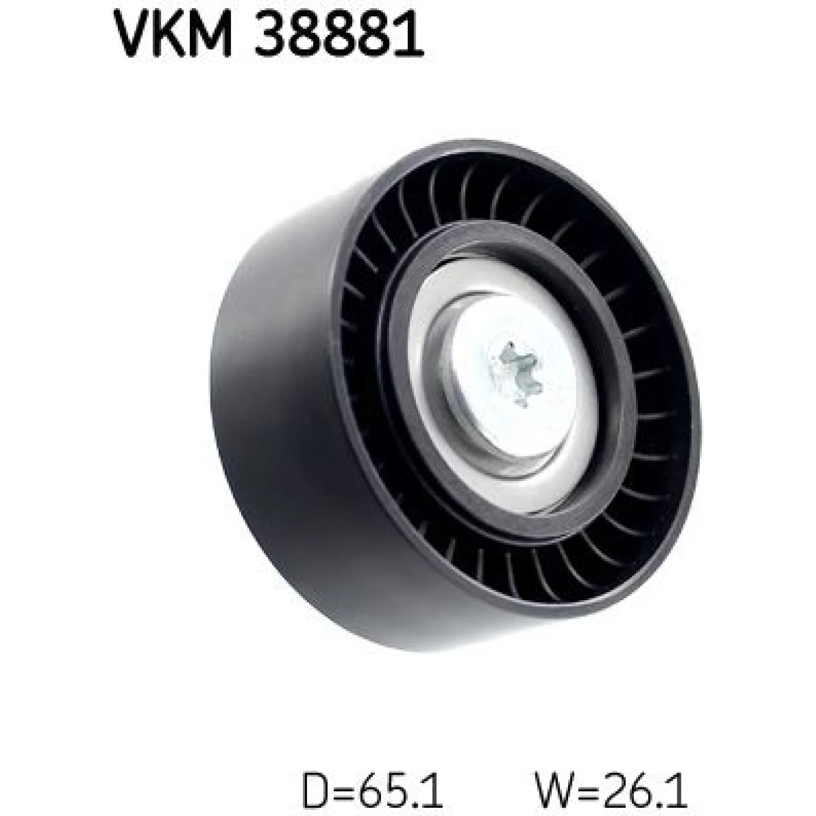 Multi-V-Spannrolle VKM 38881