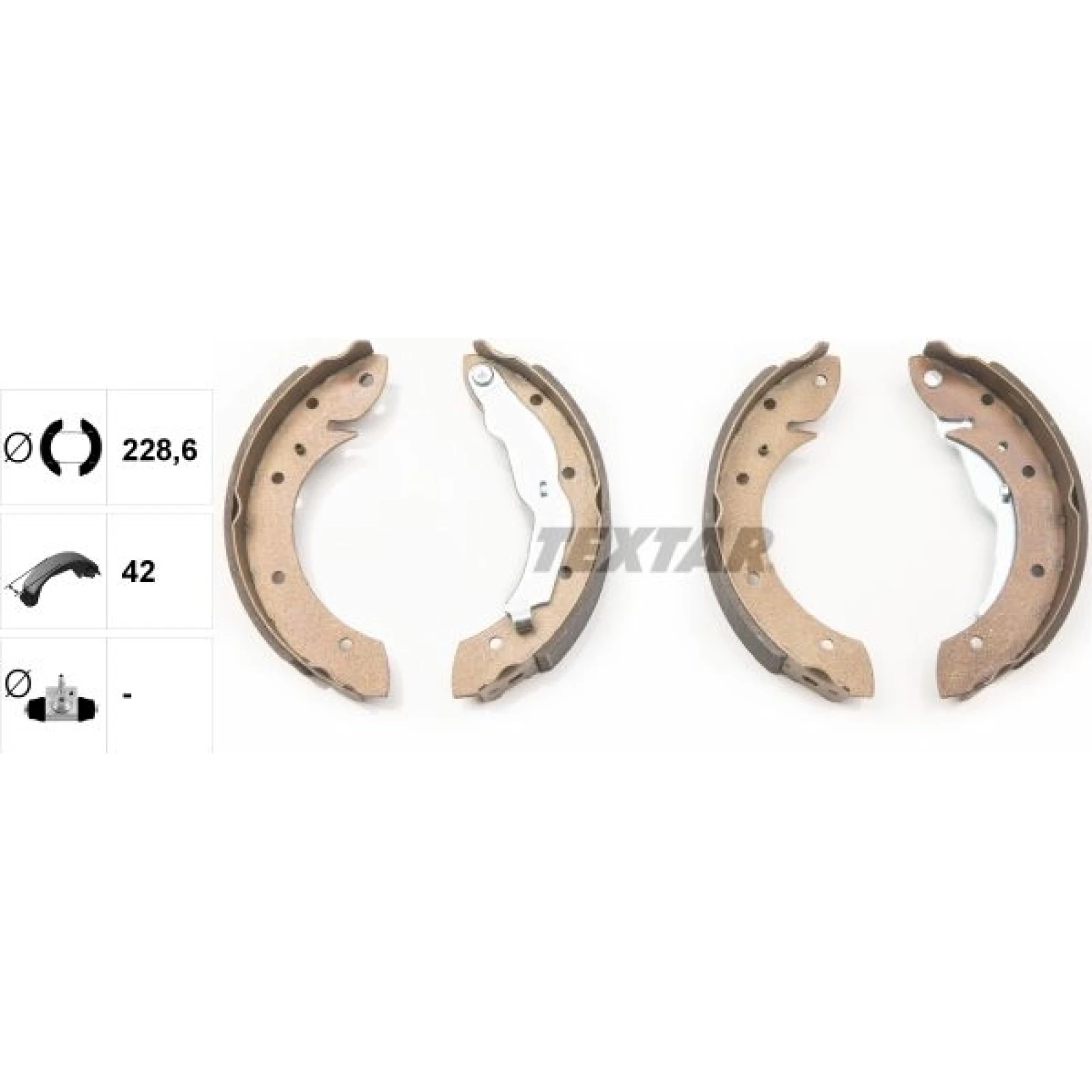 Bremsbacken Bmw E36 91044000