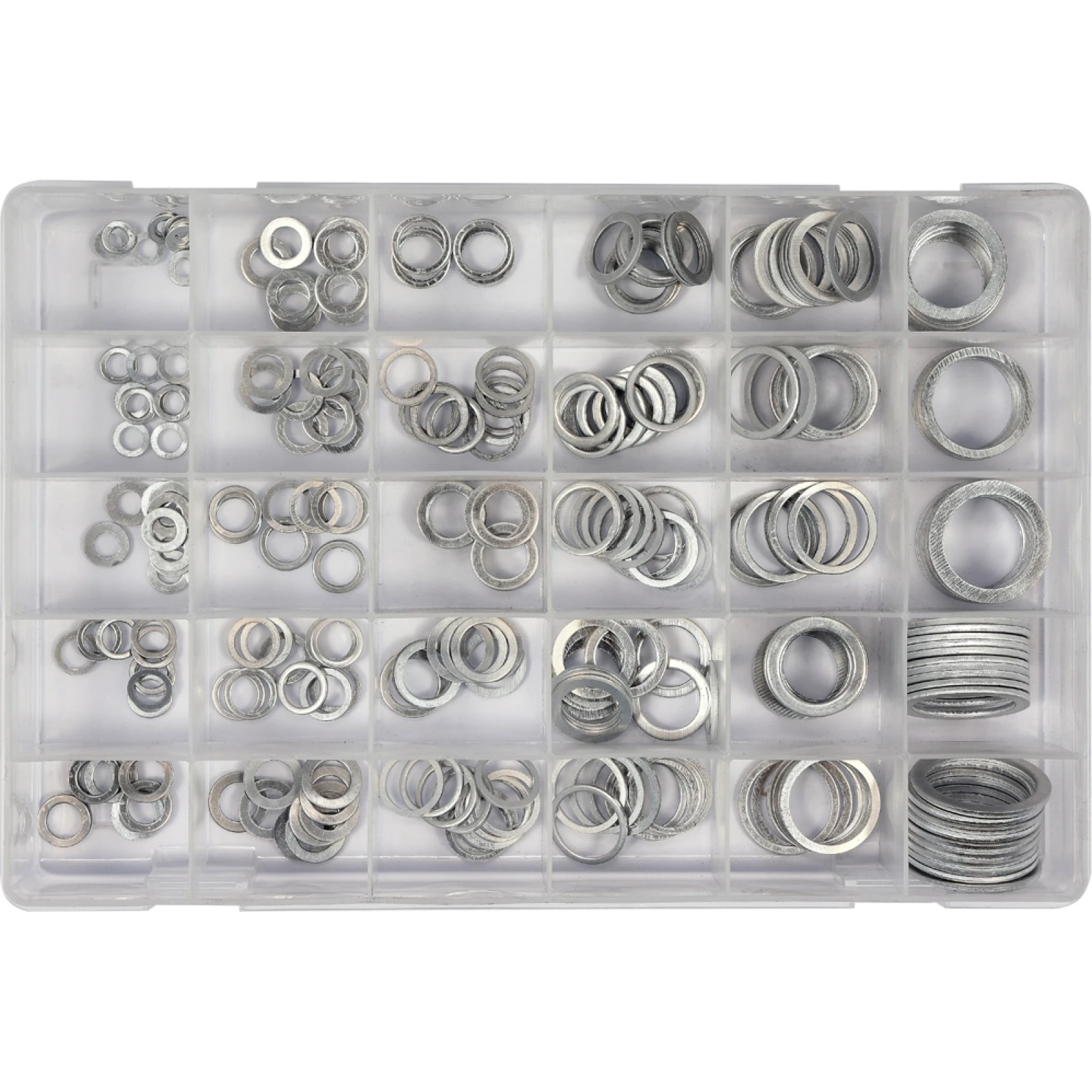 YATO YT-06865 Alu-Dichtring-Sortiment 300Tlg
