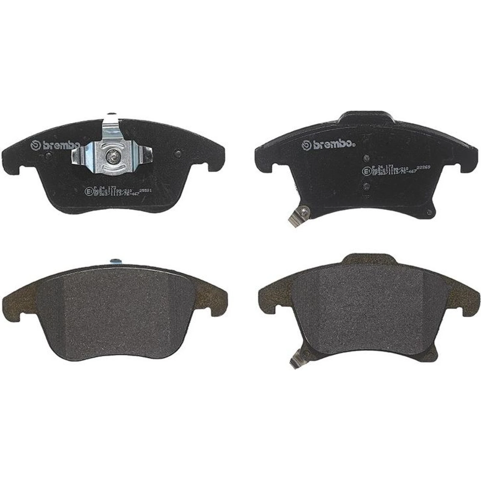 BREMBO Bremsklötze VA P 24 173