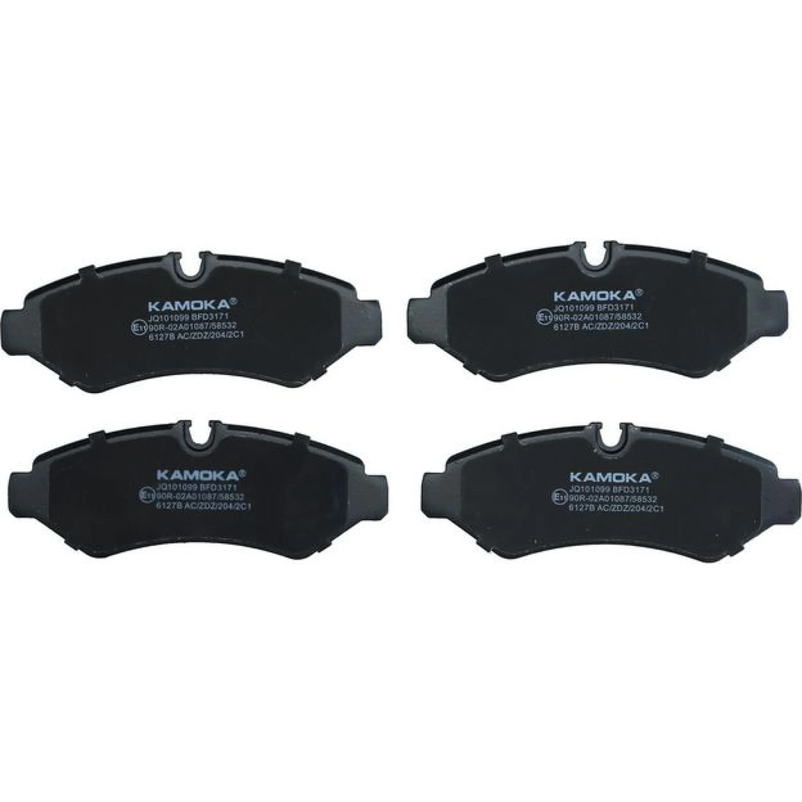 KAMOKA Bremsbelagsatz, Scheibenbremse JQ101099