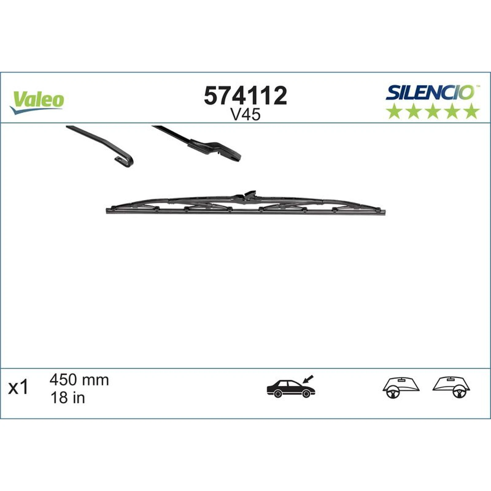 Valeo Silencio Standard 574112
