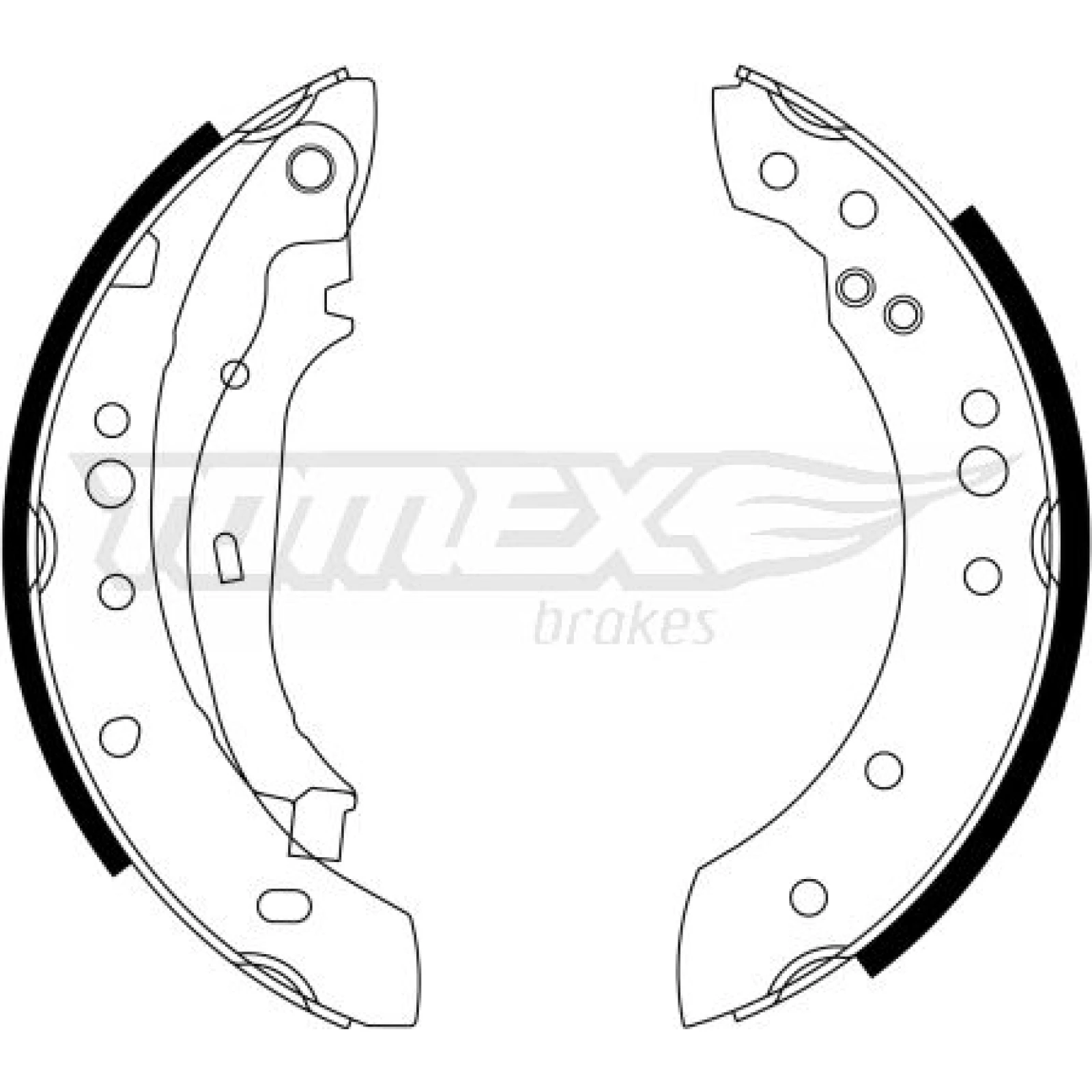 TOMEX brakes Bremsbackensatz TX 23-23
